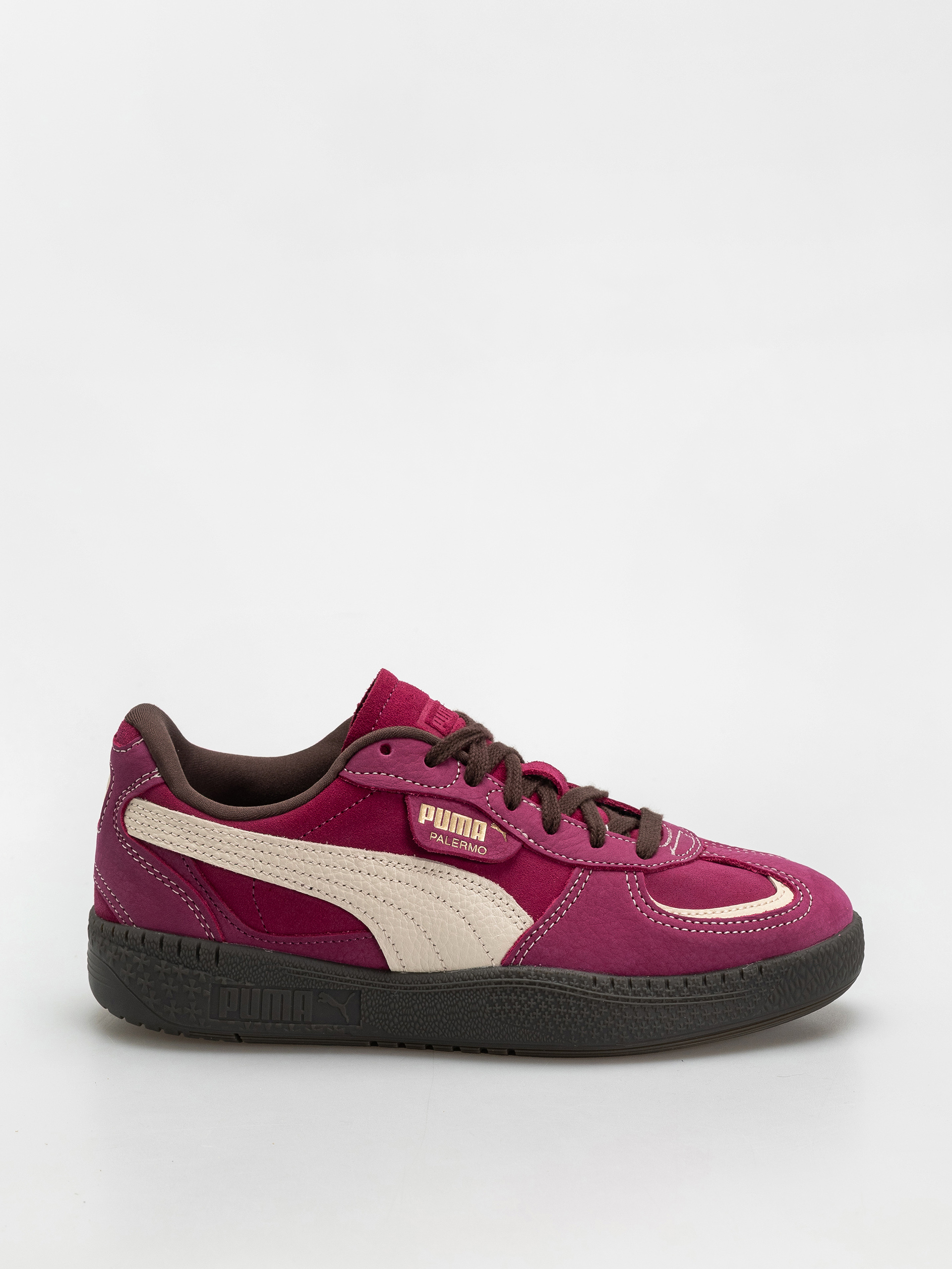Pantofi Puma Palermo Moda Wine Club Wmn (berry/alpine snow)