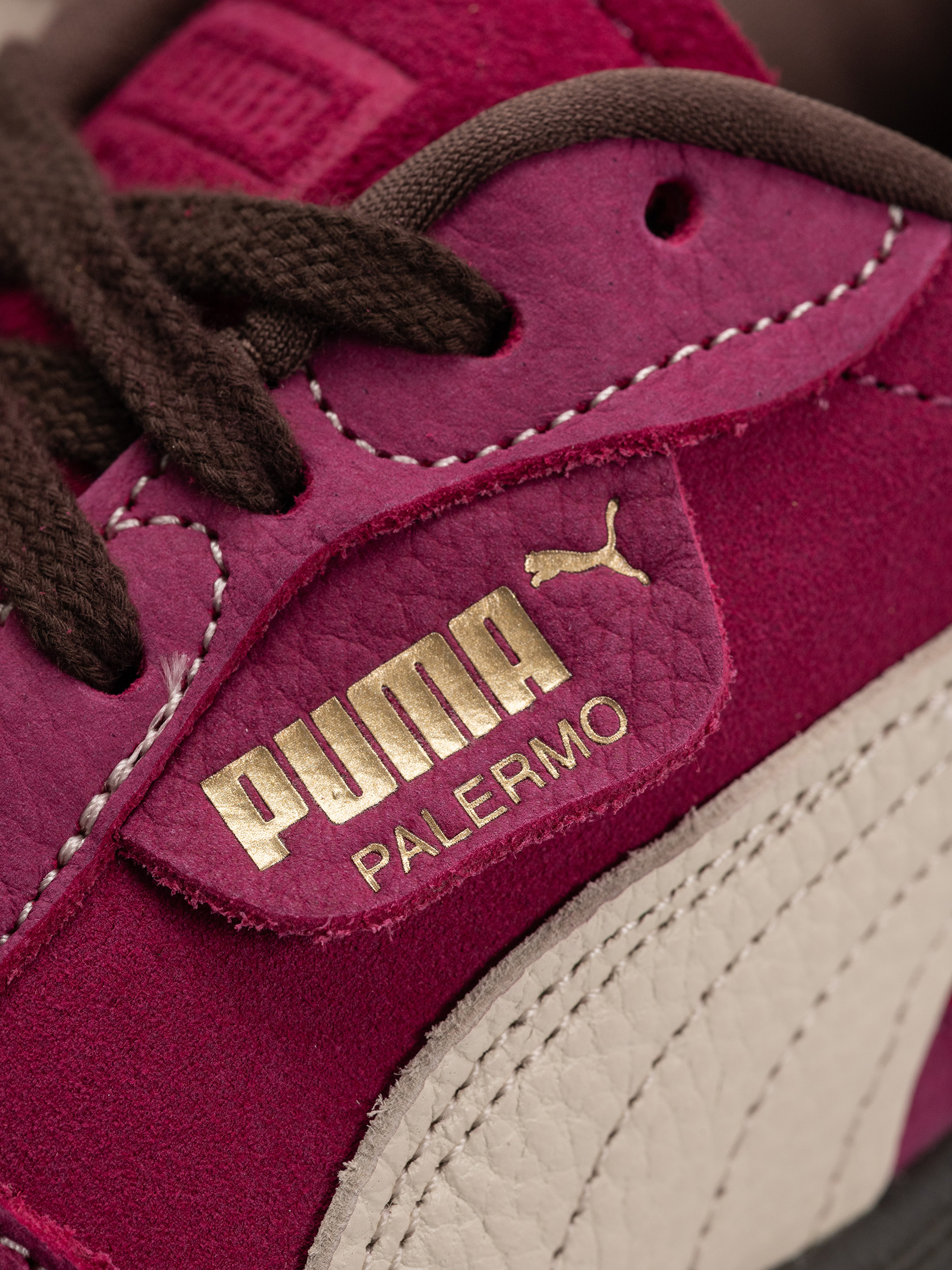 Pantofi Puma Palermo Moda Wine Club Wmn (berry/alpine snow)
