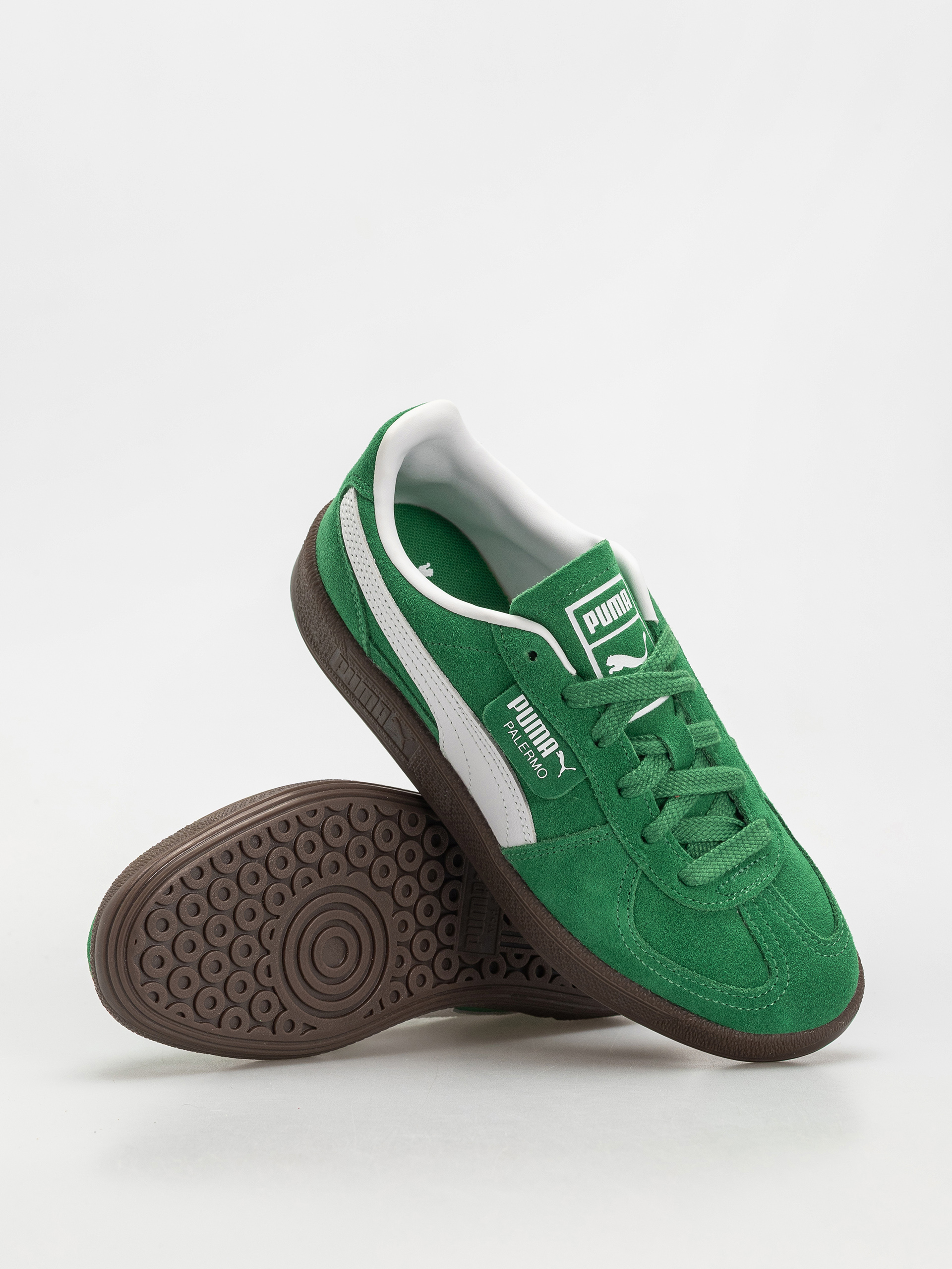 Pantofi Puma Palermo (archive green/puma white)
