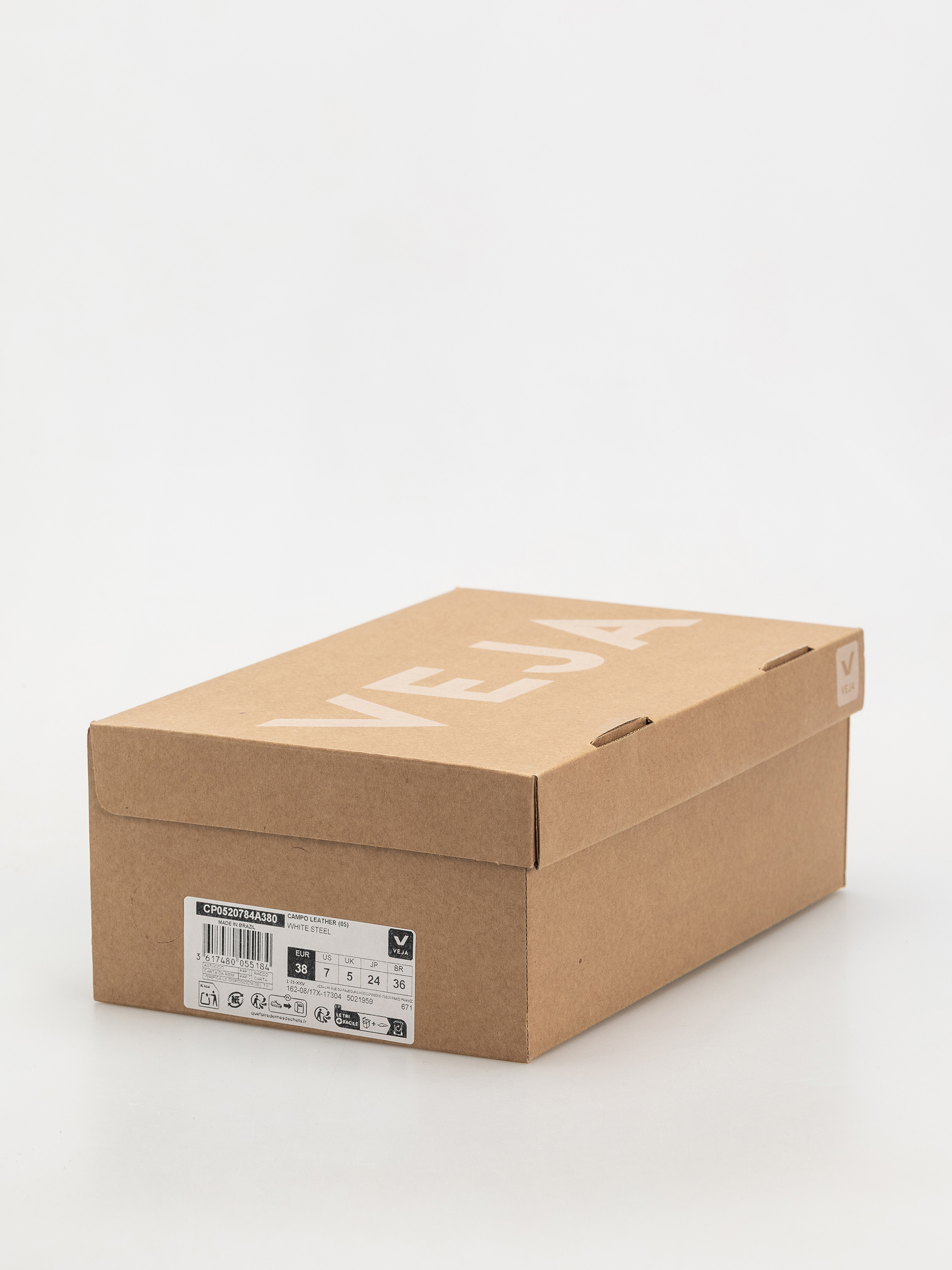 Pantofi Veja Campo Wmn (white steel)