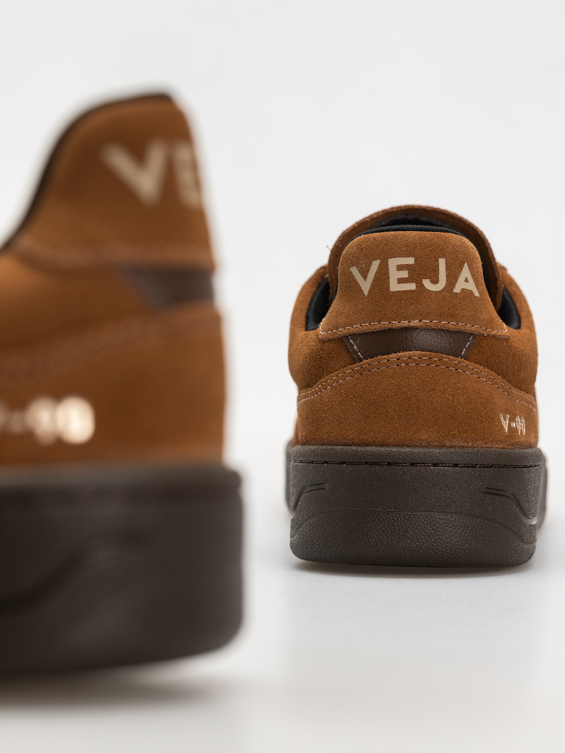 Pantofi Veja V-90 (full cognac eagle)