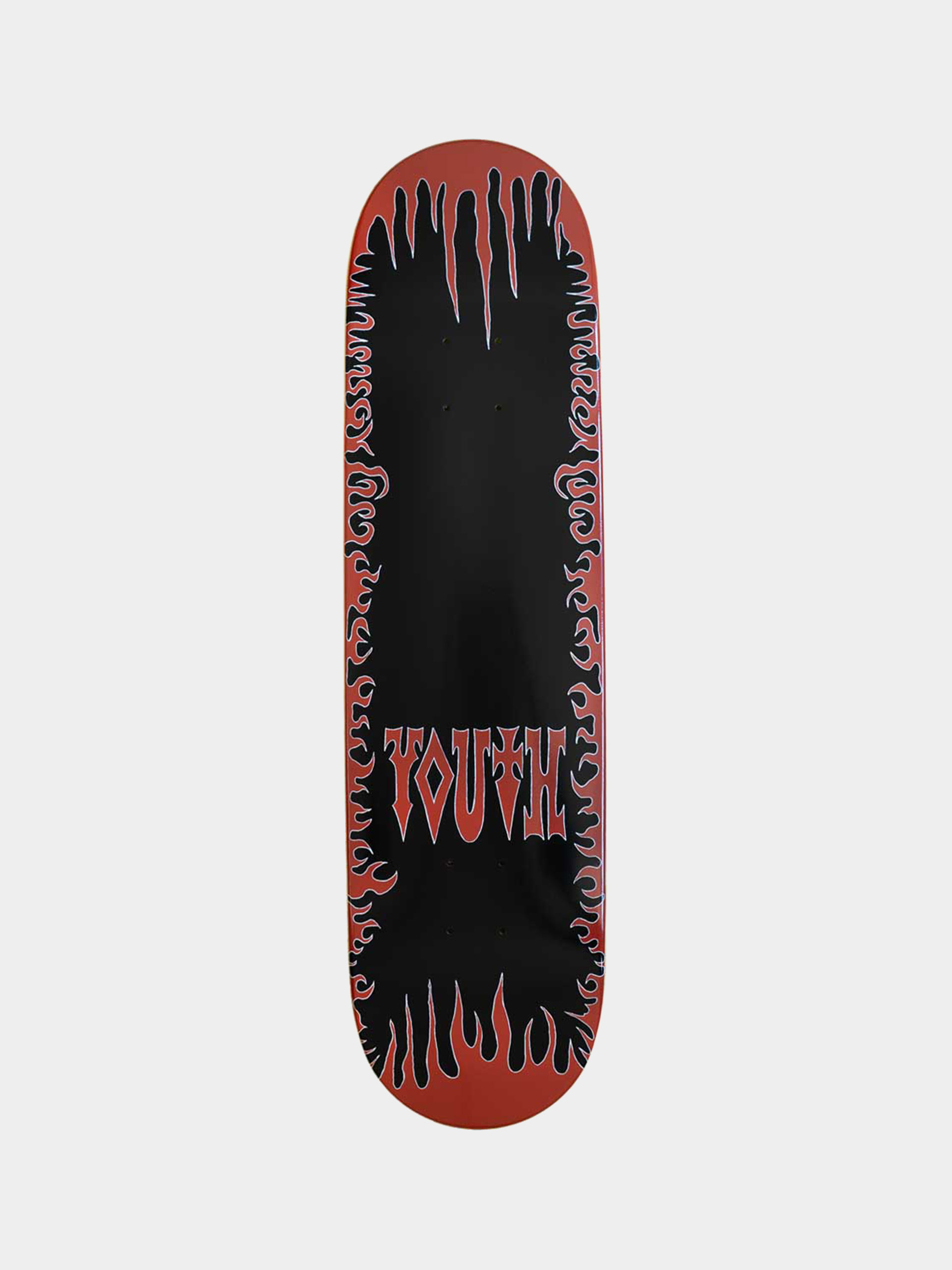 Placă Youth Skateboards Szatiman Flames (black/red)