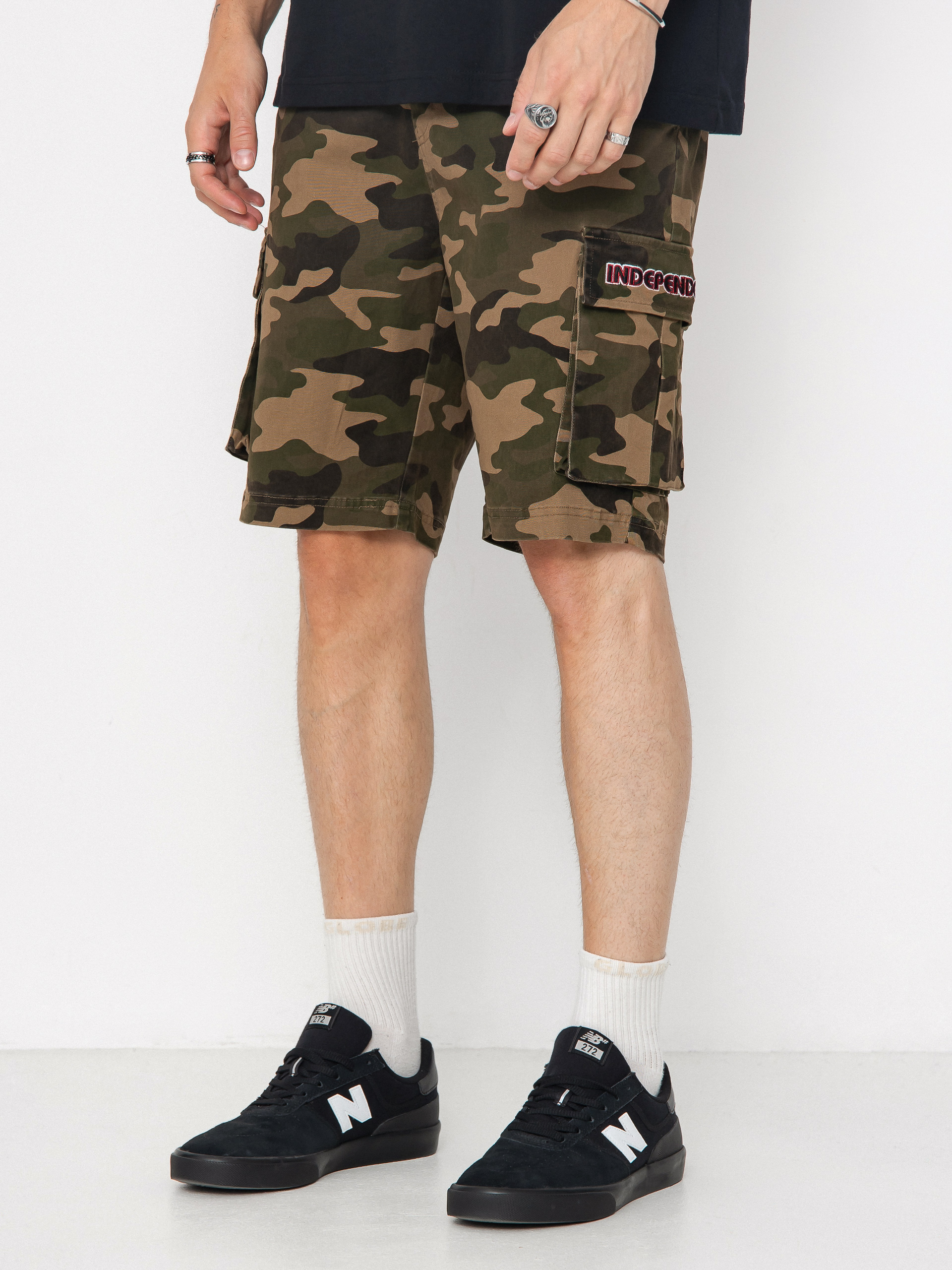 Pantaloni scurți Independent Groundwork Short Cargo (camo)