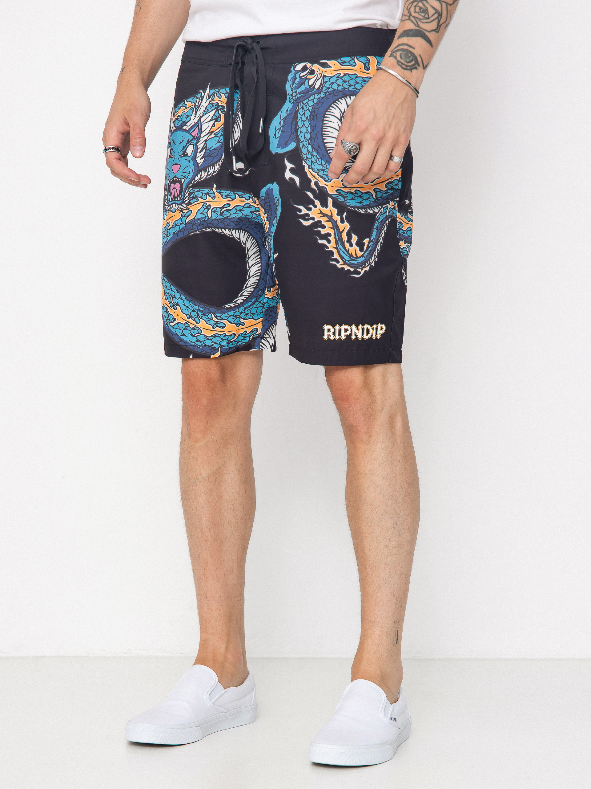 Pantaloni scurți RipNDip Shen Nerm Swim (black)