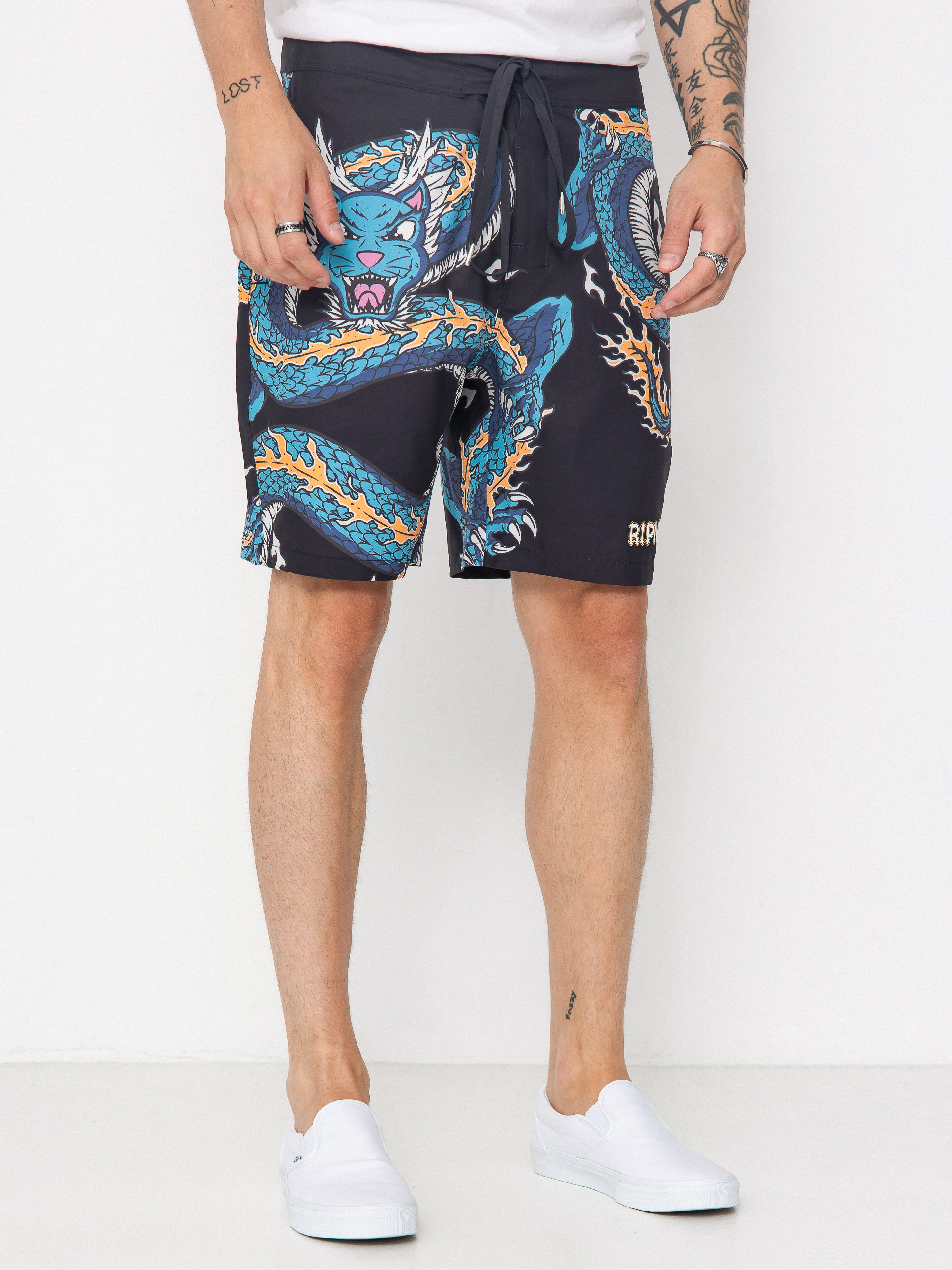 Pantaloni scurți RipNDip Shen Nerm Swim (black)