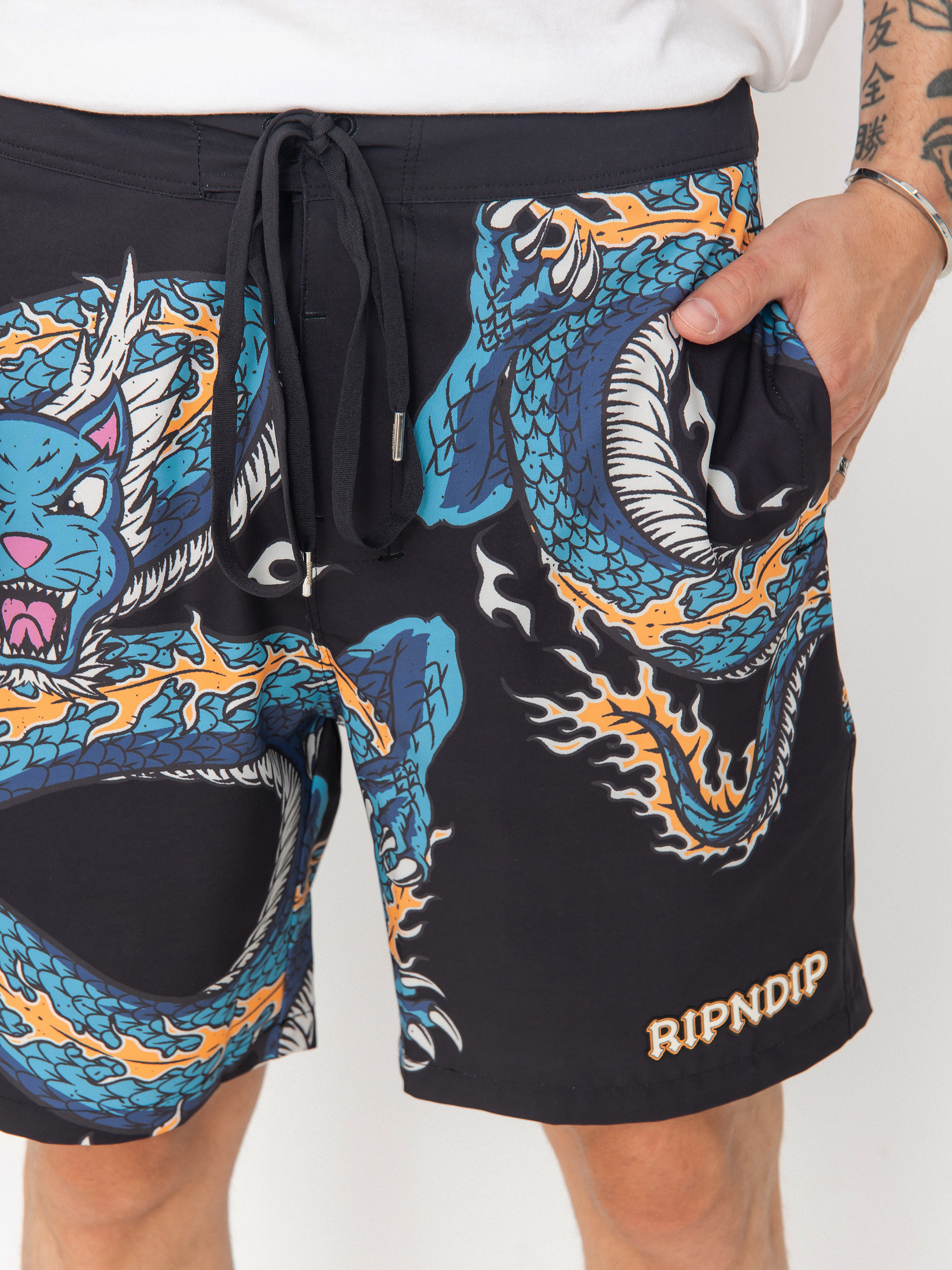 Pantaloni scurți RipNDip Shen Nerm Swim (black)