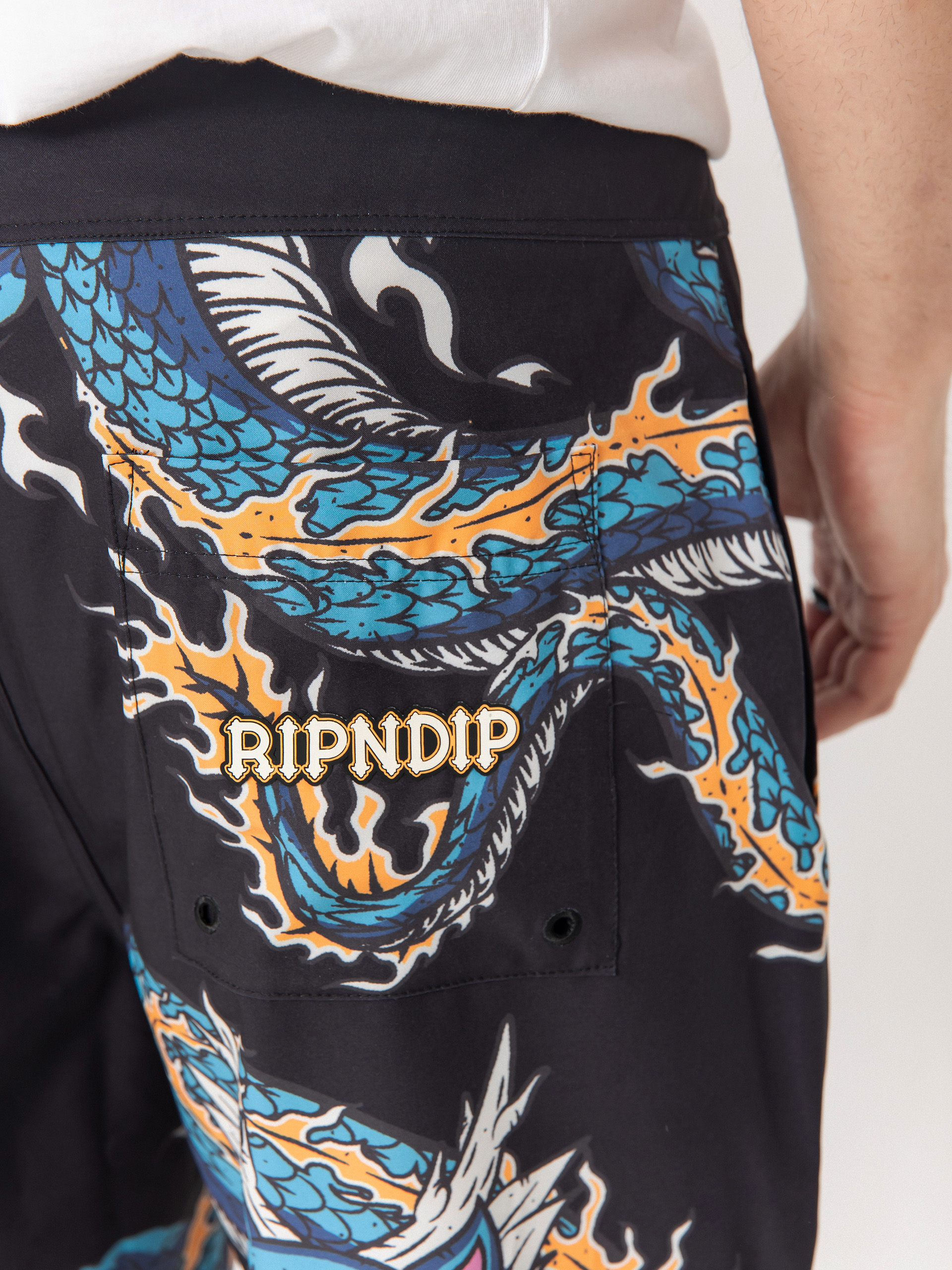 Pantaloni scurți RipNDip Shen Nerm Swim (black)
