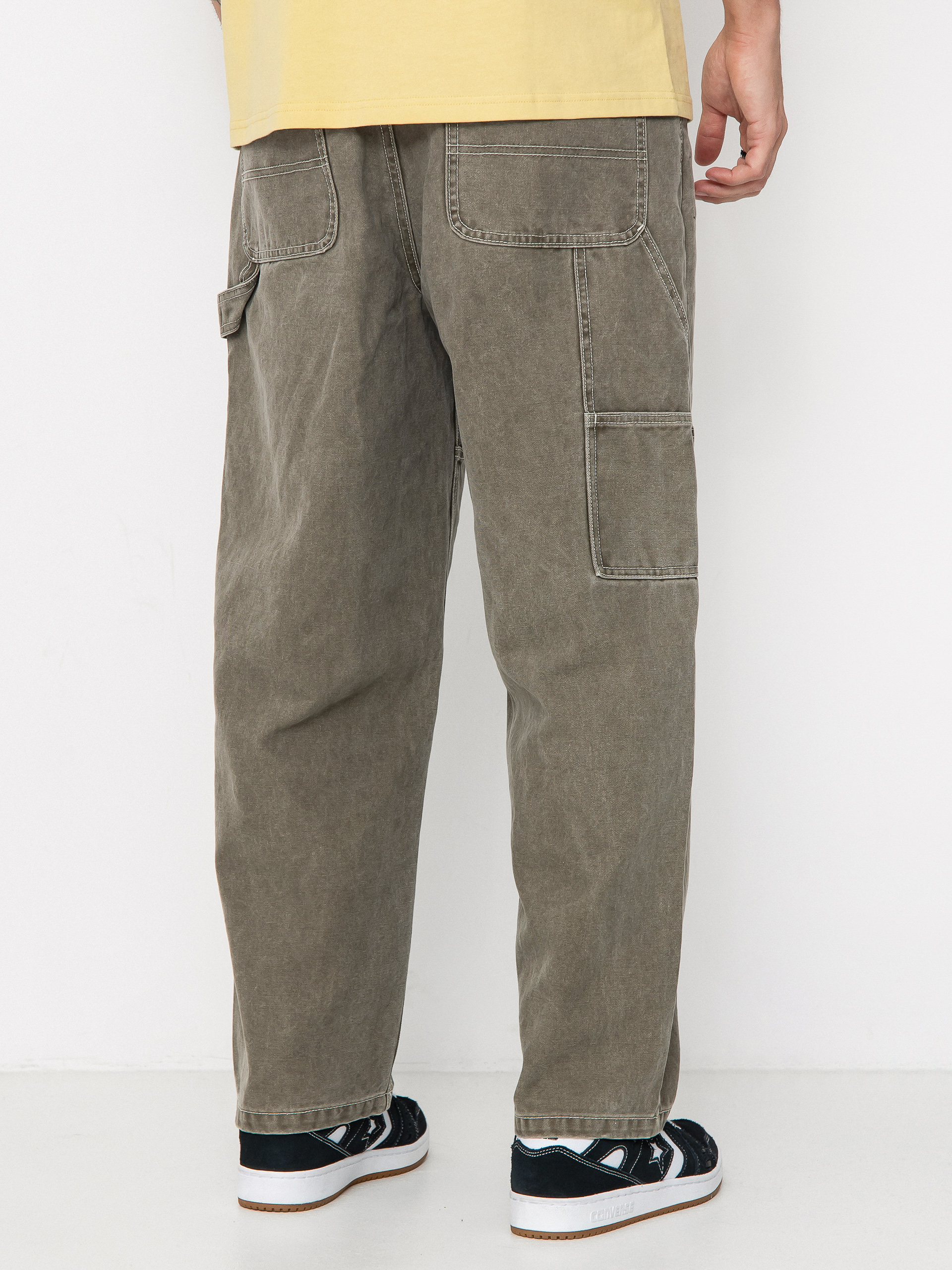Pantaloni Element Carpenter Canvas (stone gray)