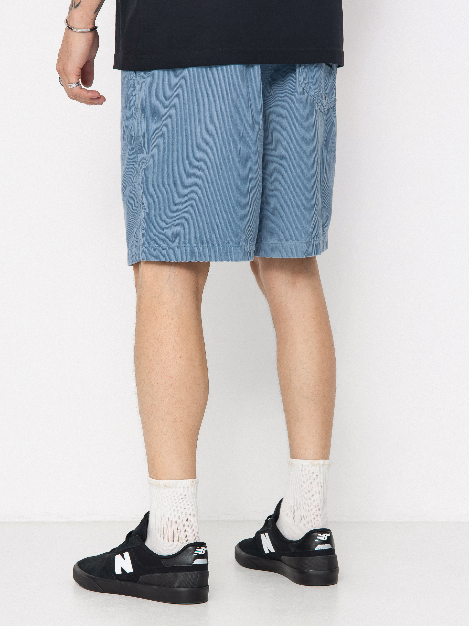 Pantaloni scurți Quiksilver Taxer Cord (coronet blue)