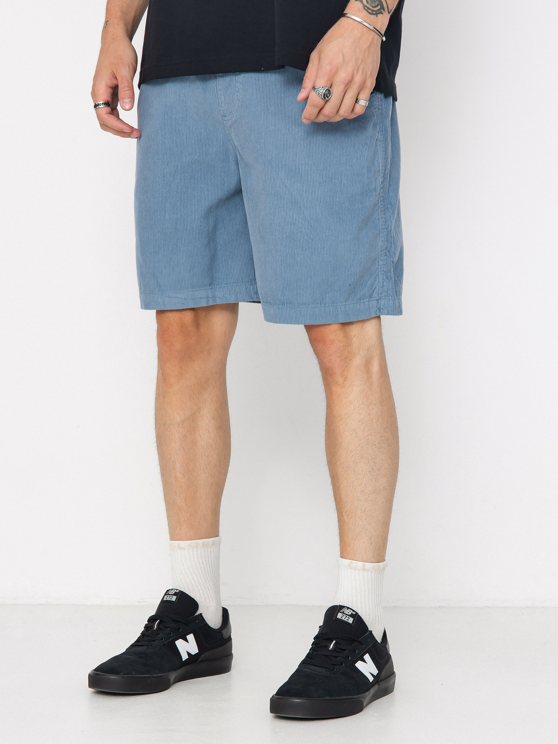 Pantaloni scurți Quiksilver Taxer Cord (coronet blue)