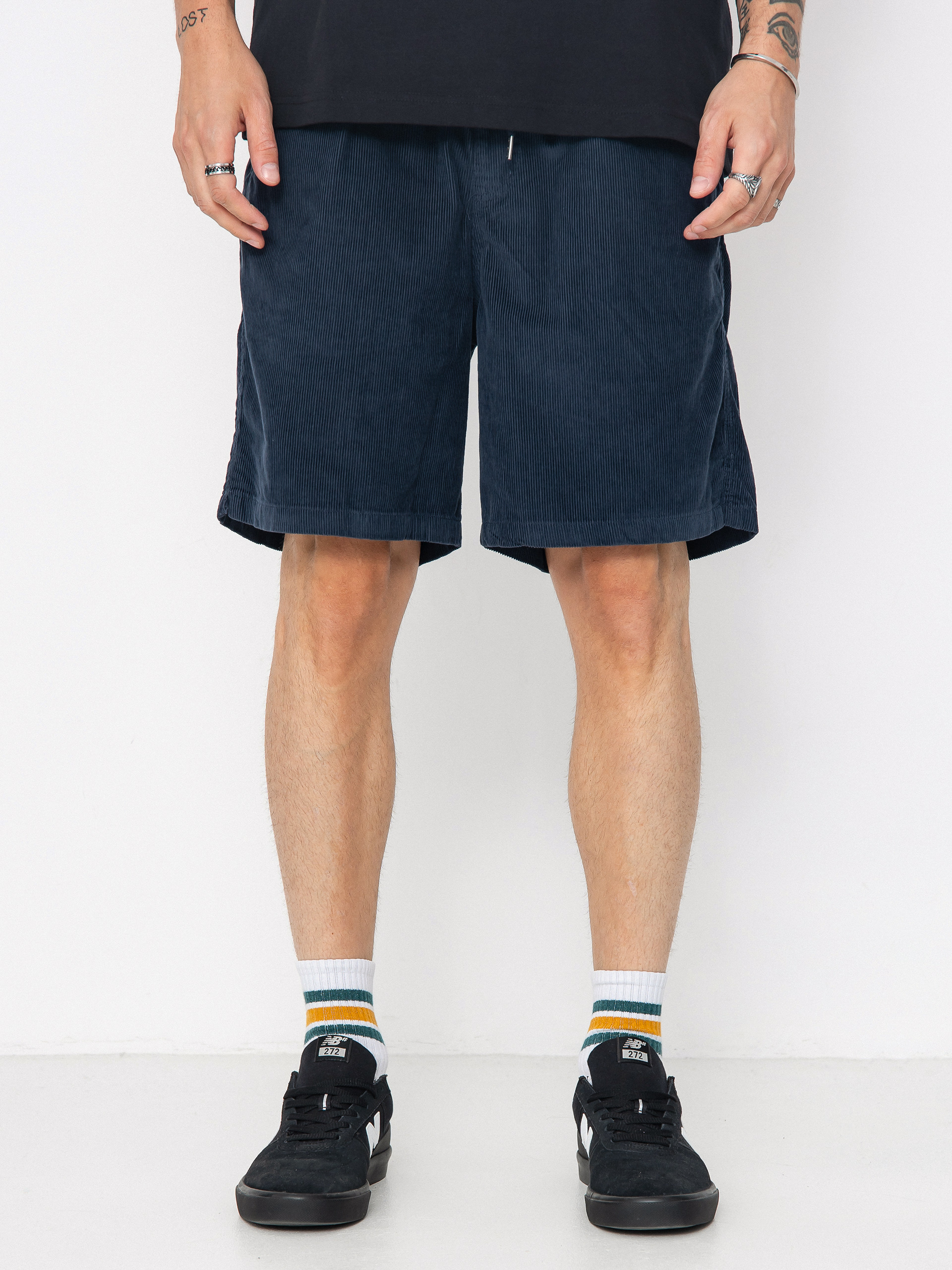 Pantaloni scurți Quiksilver Taxer Cord (dark navy)