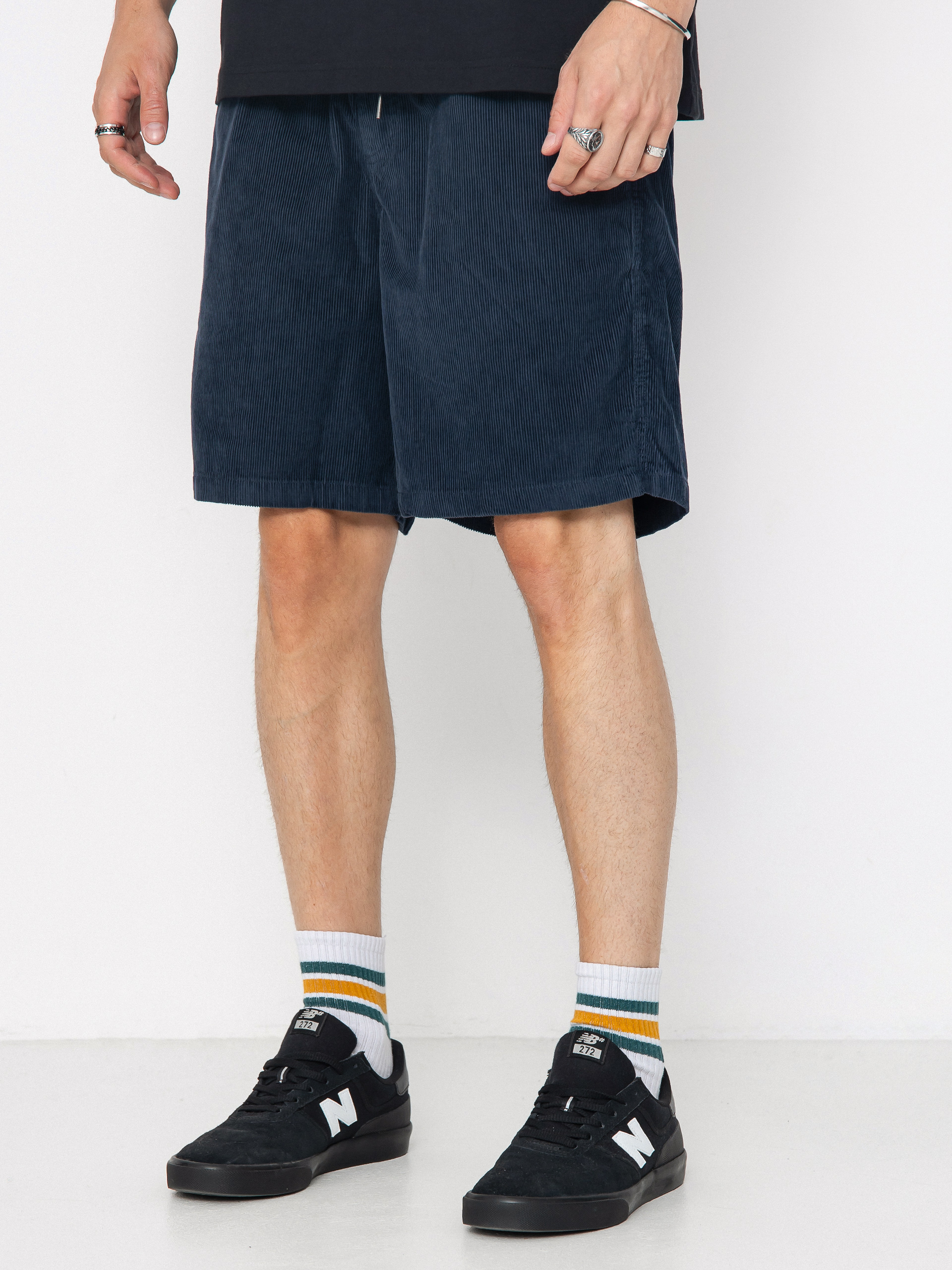 Pantaloni scurți Quiksilver Taxer Cord (dark navy)