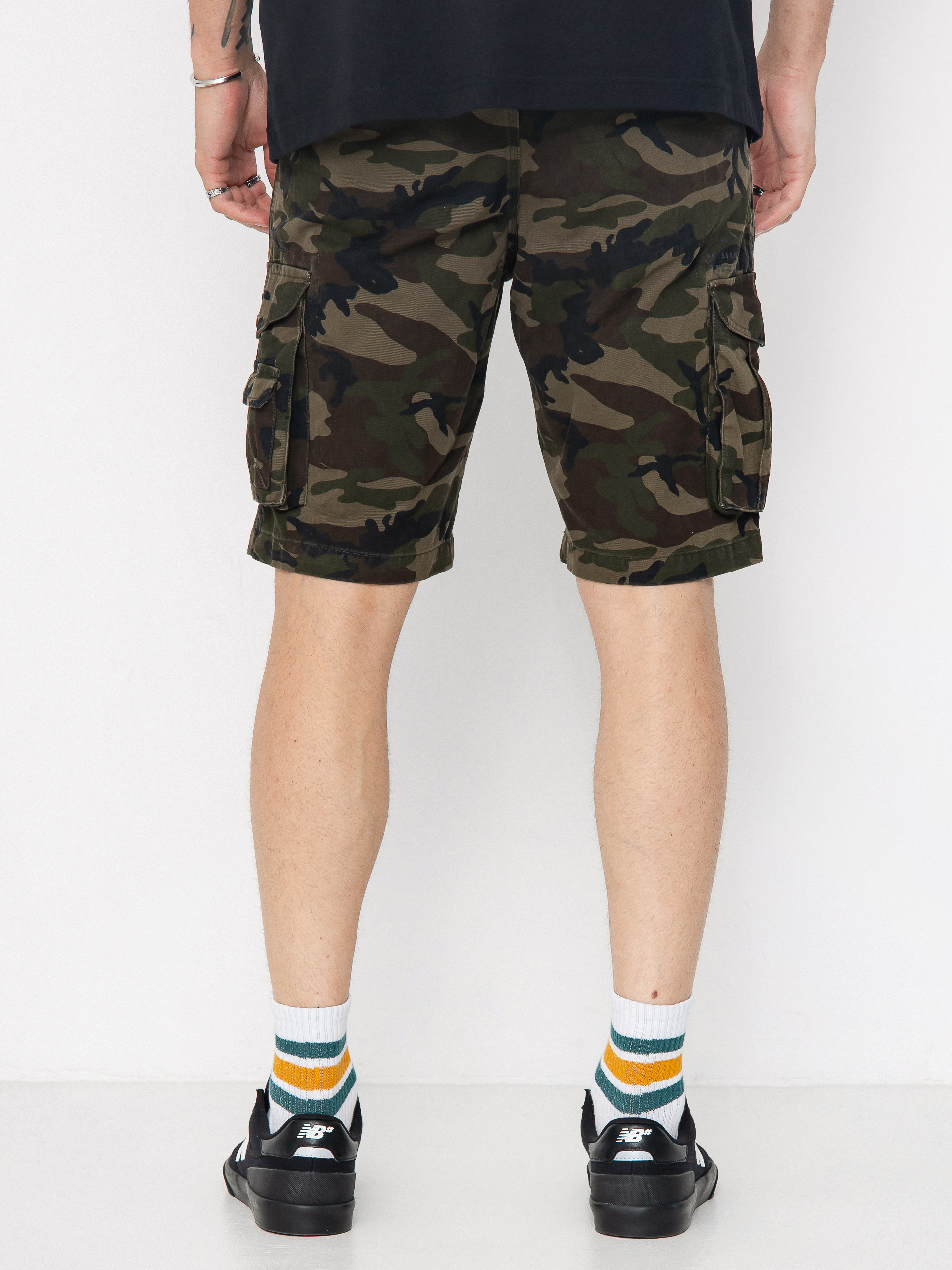 Pantaloni scurți Quiksilver Crucial Battle Cargo (camo print crucial battle)
