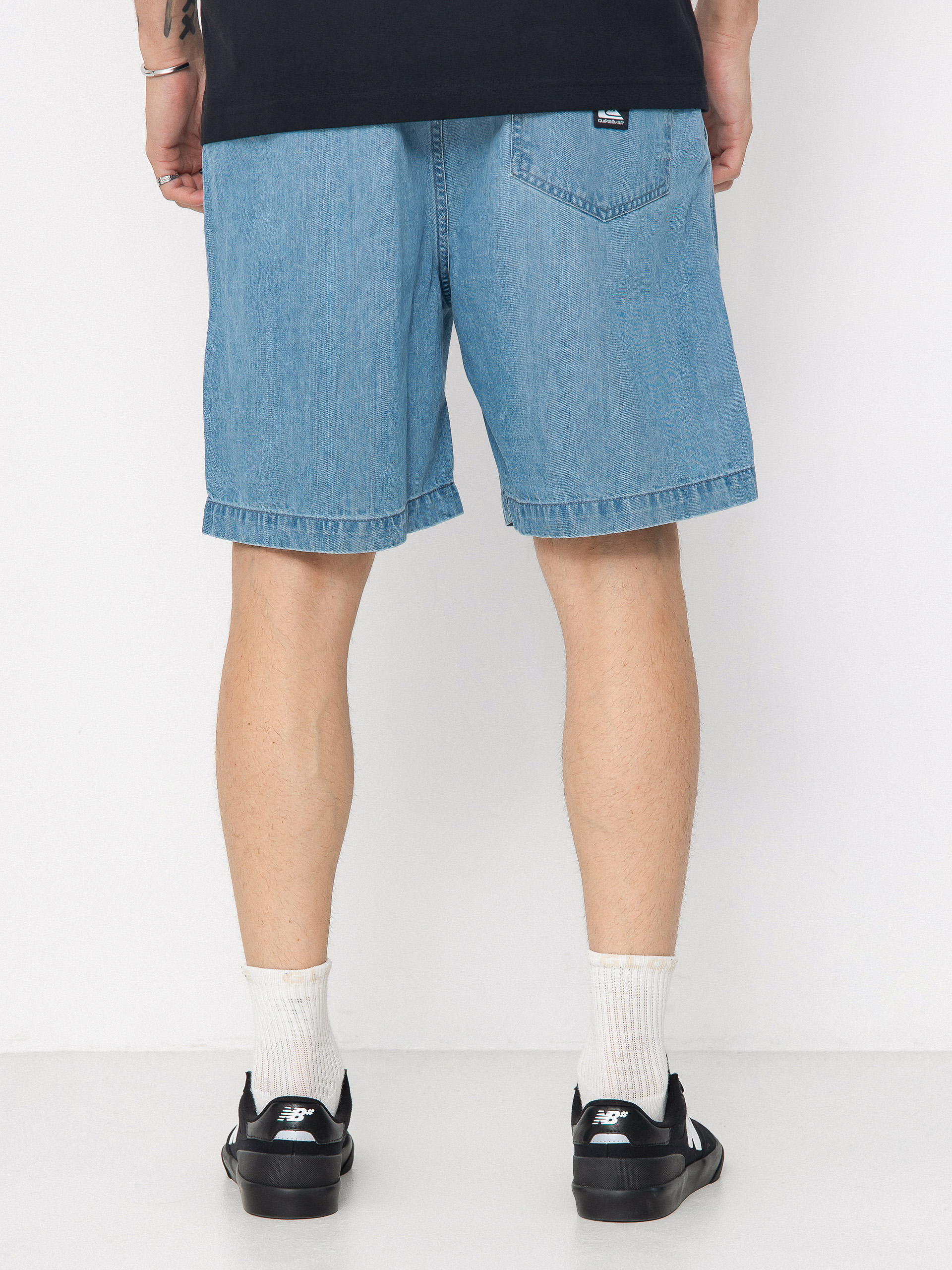 Pantaloni scurți Quiksilver Taxer Denim (2001 stone wash)