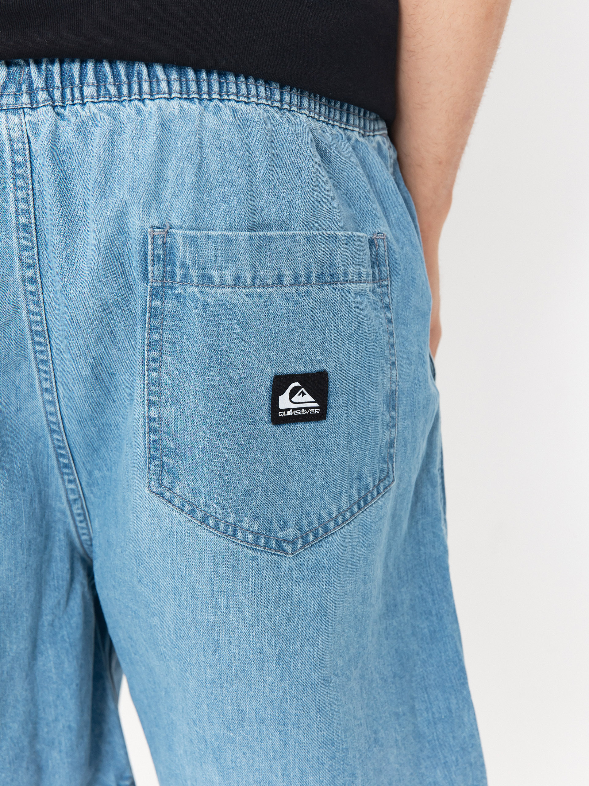 Pantaloni scurți Quiksilver Taxer Denim (2001 stone wash)