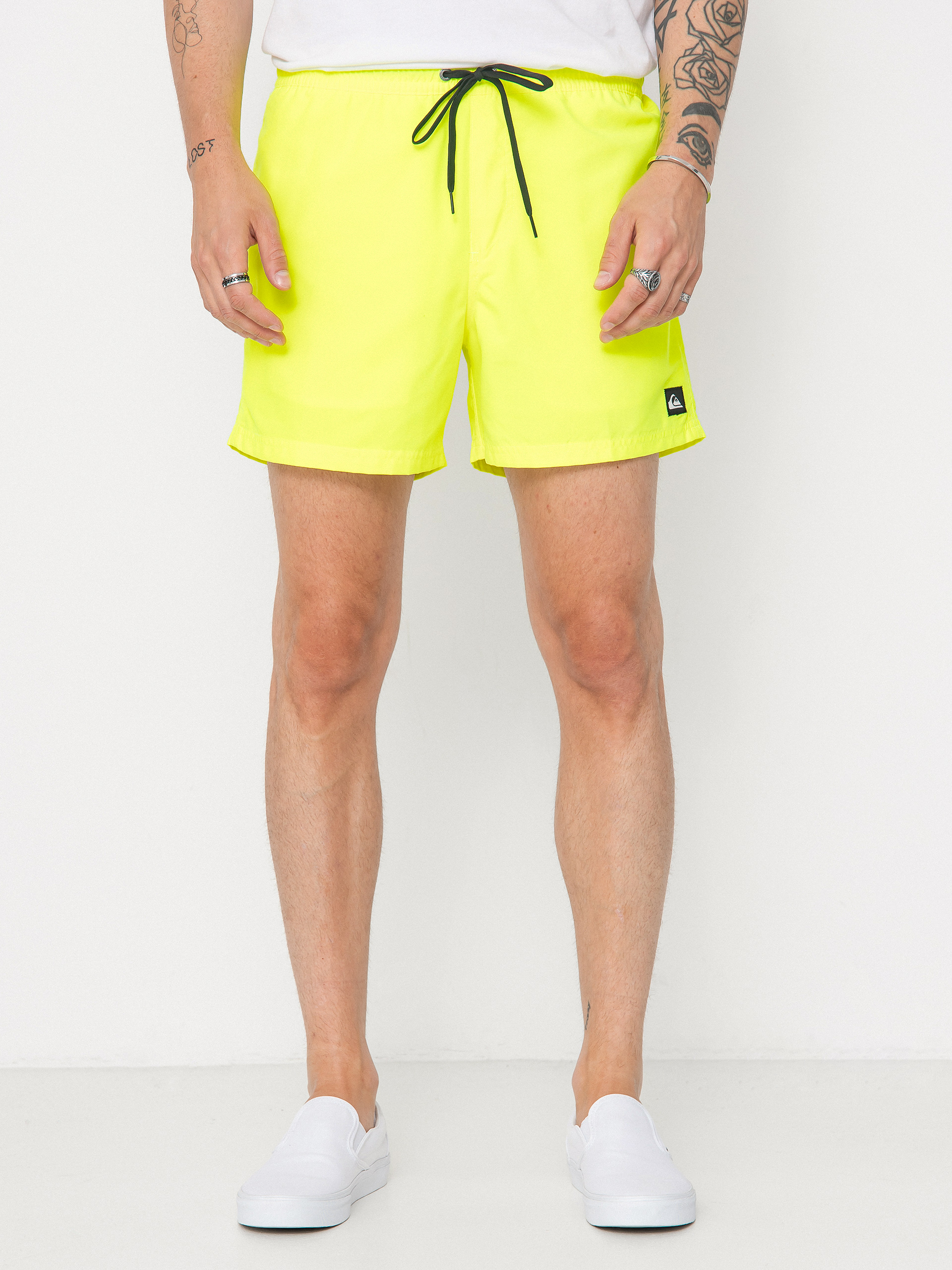 Pantaloni scurți Quiksilver Everyday Solid Volley 15 (safety yellow)