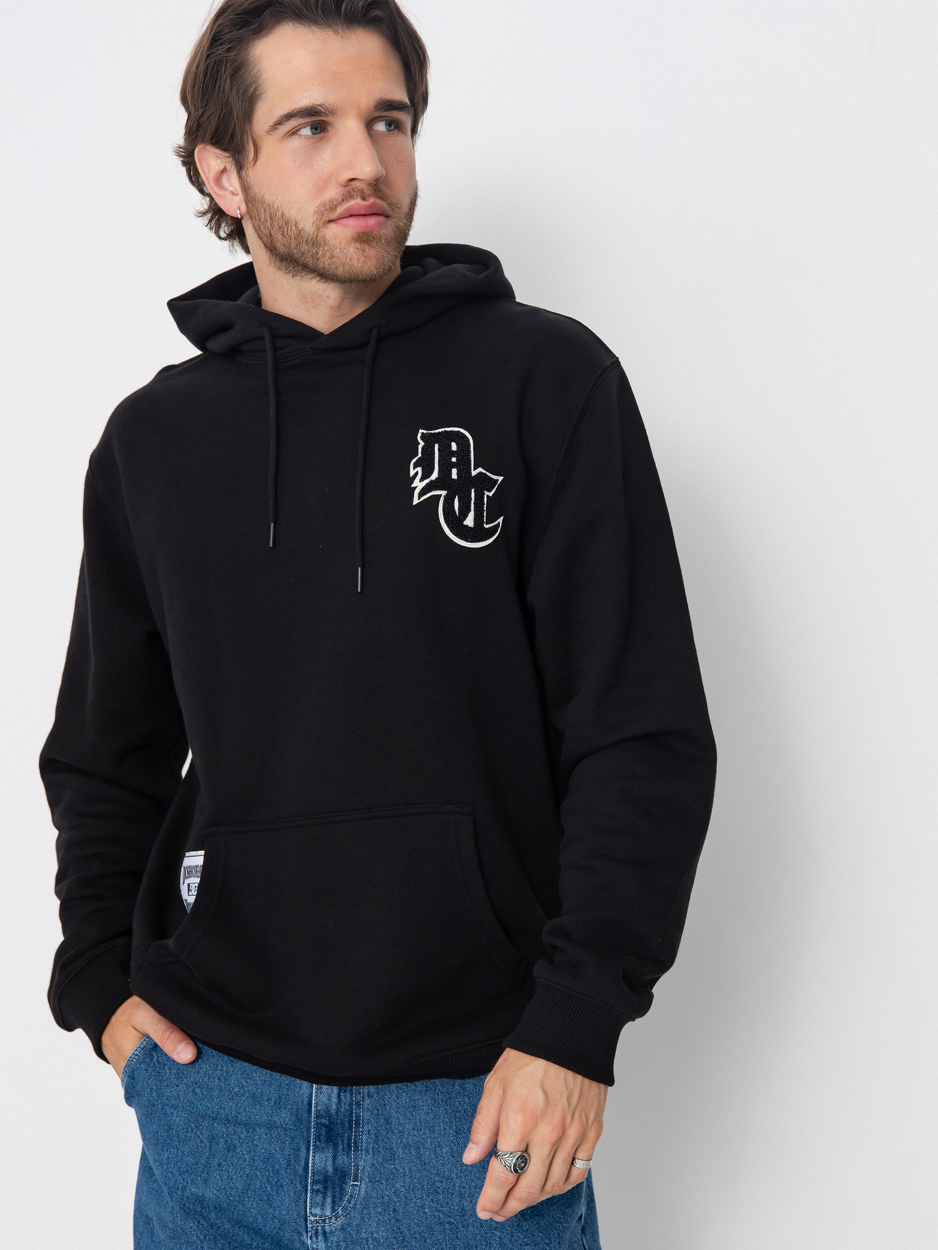 Hanorac cu glugă DC Bullpen HD (black)