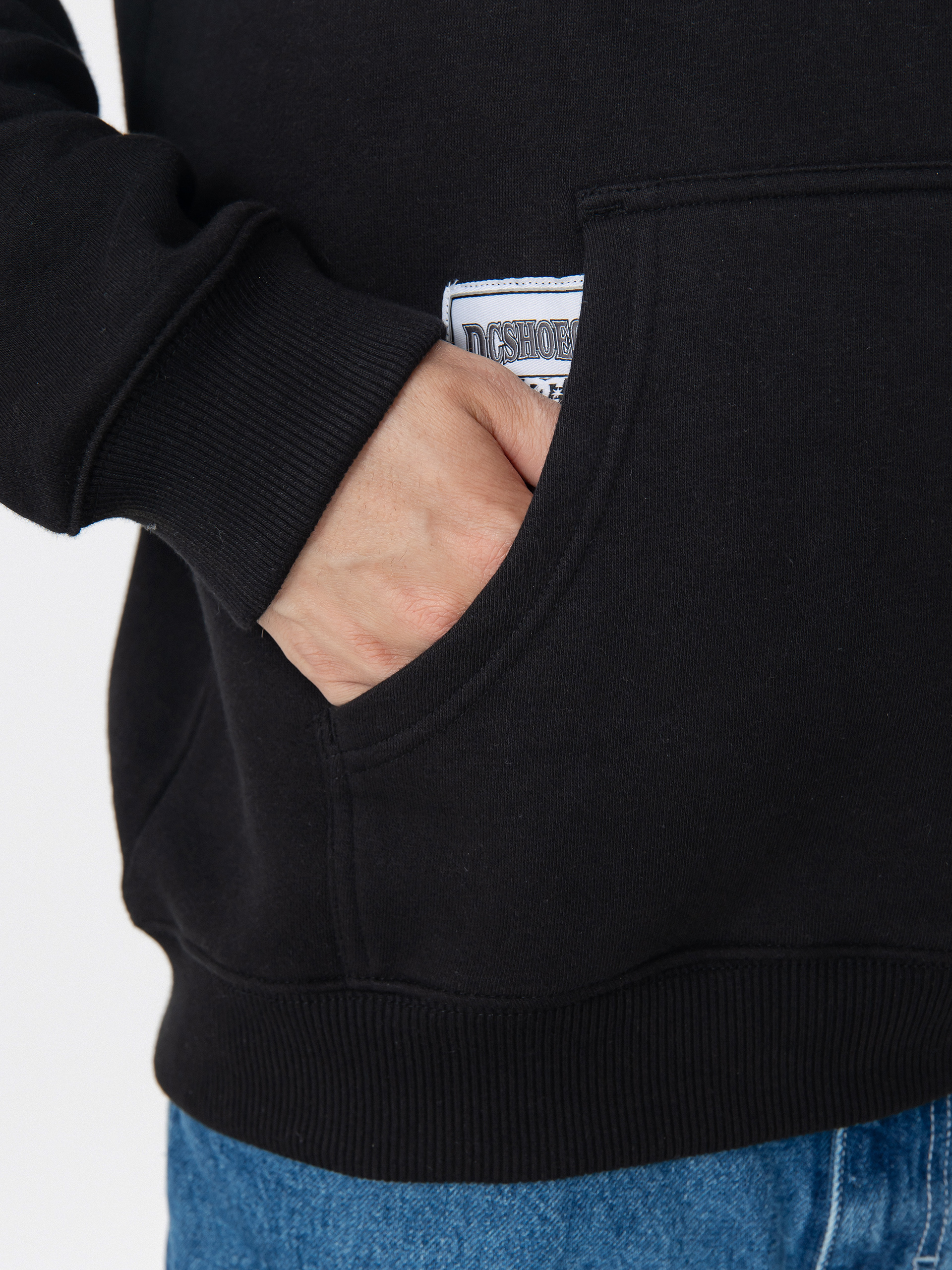 Hanorac cu glugă DC Bullpen HD (black)