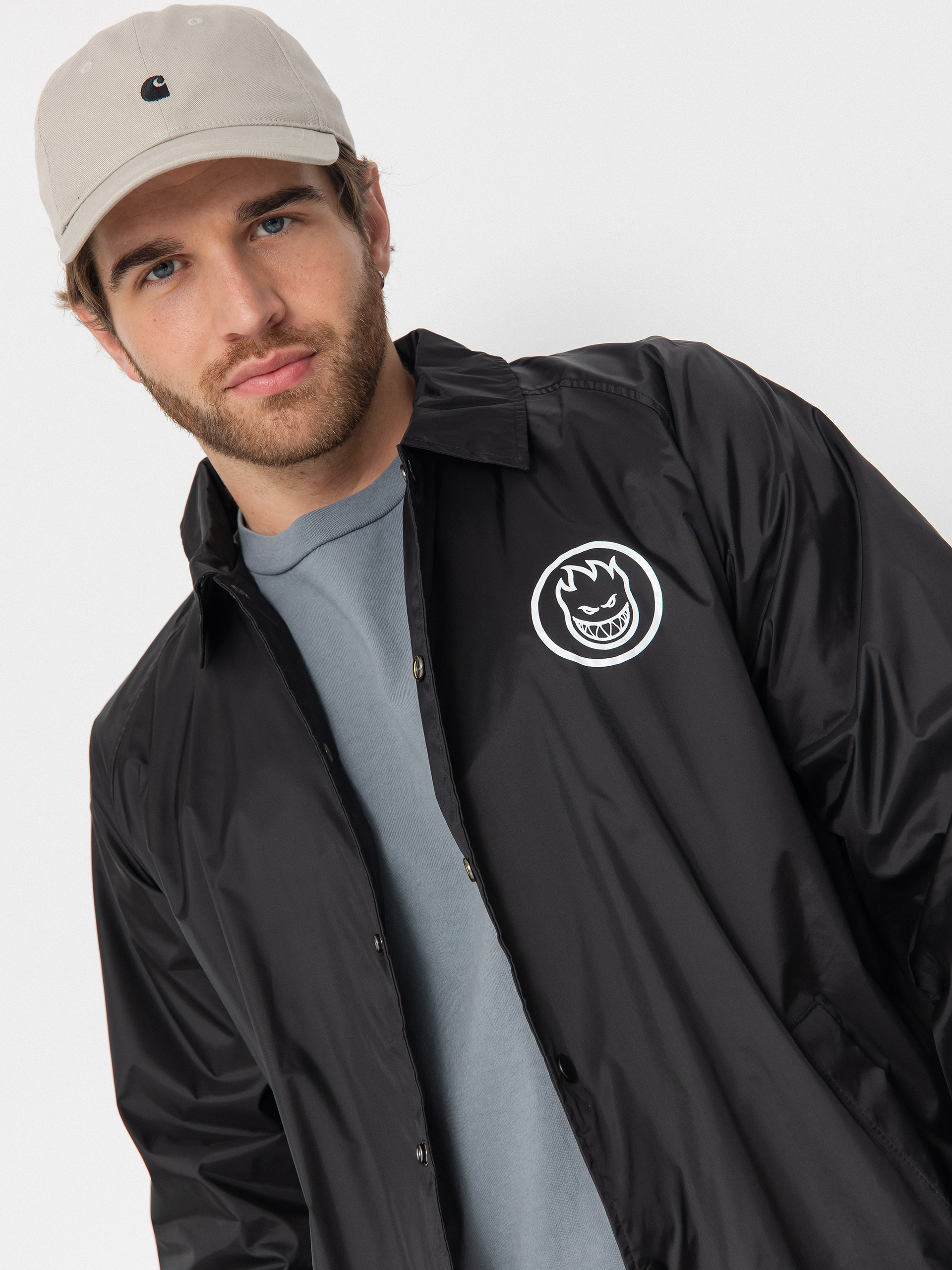 Geacă Spitfire Arson Dept Bighead (black w/white prints)