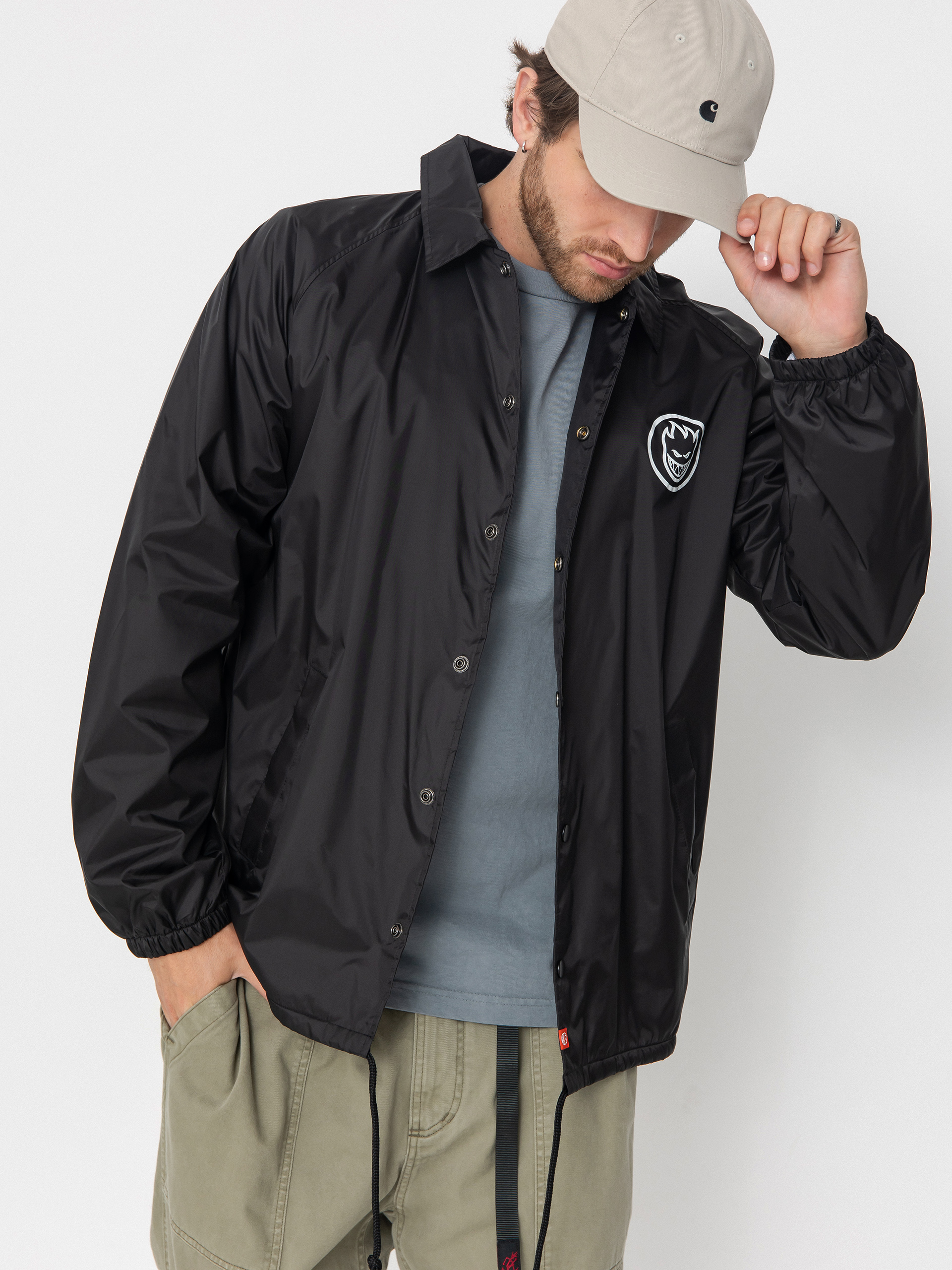 Geacă Spitfire Arson Dept Bighead (black w/white prints)