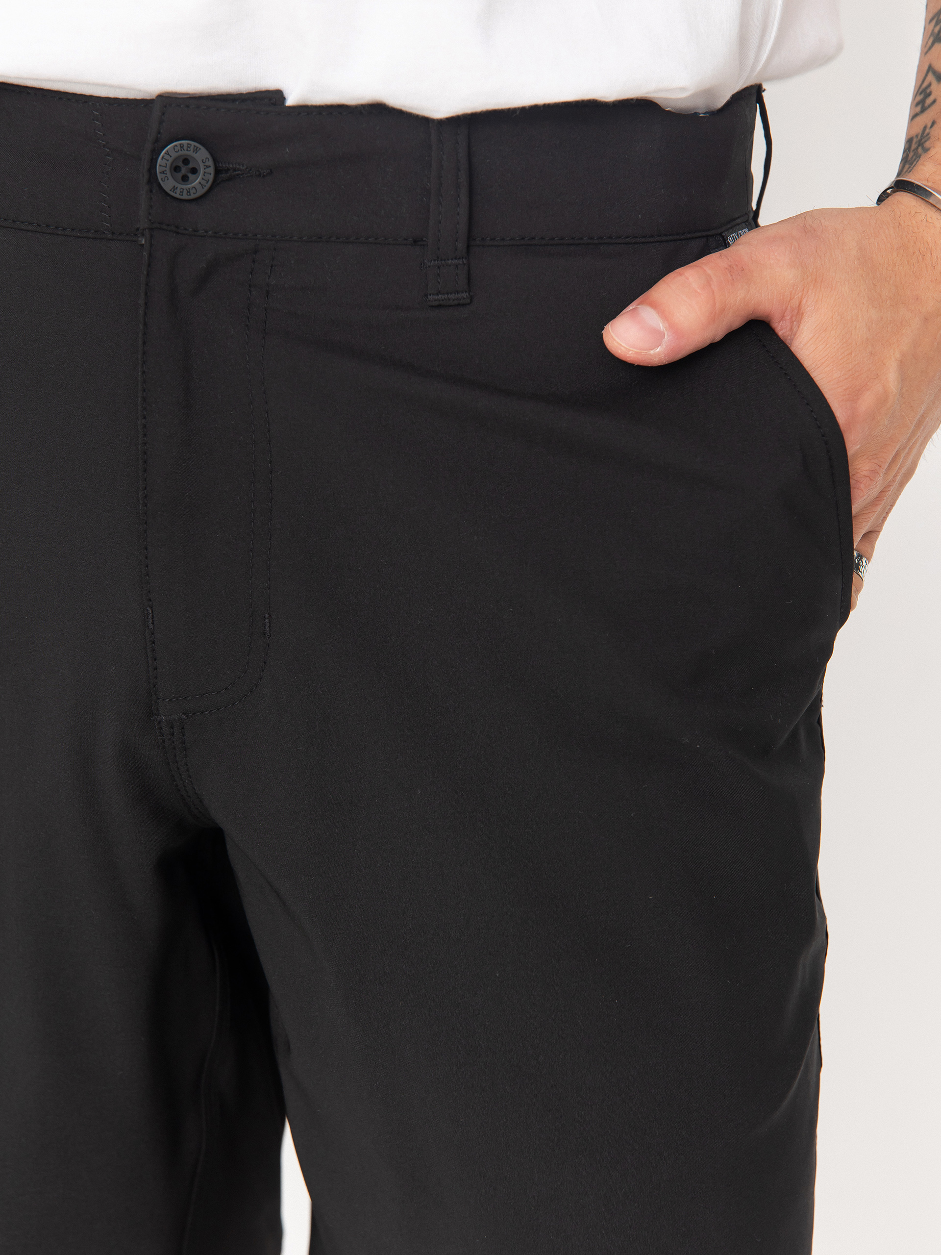 Pantaloni scurți Salty Crew Lowtide 20 Hybrid (black)