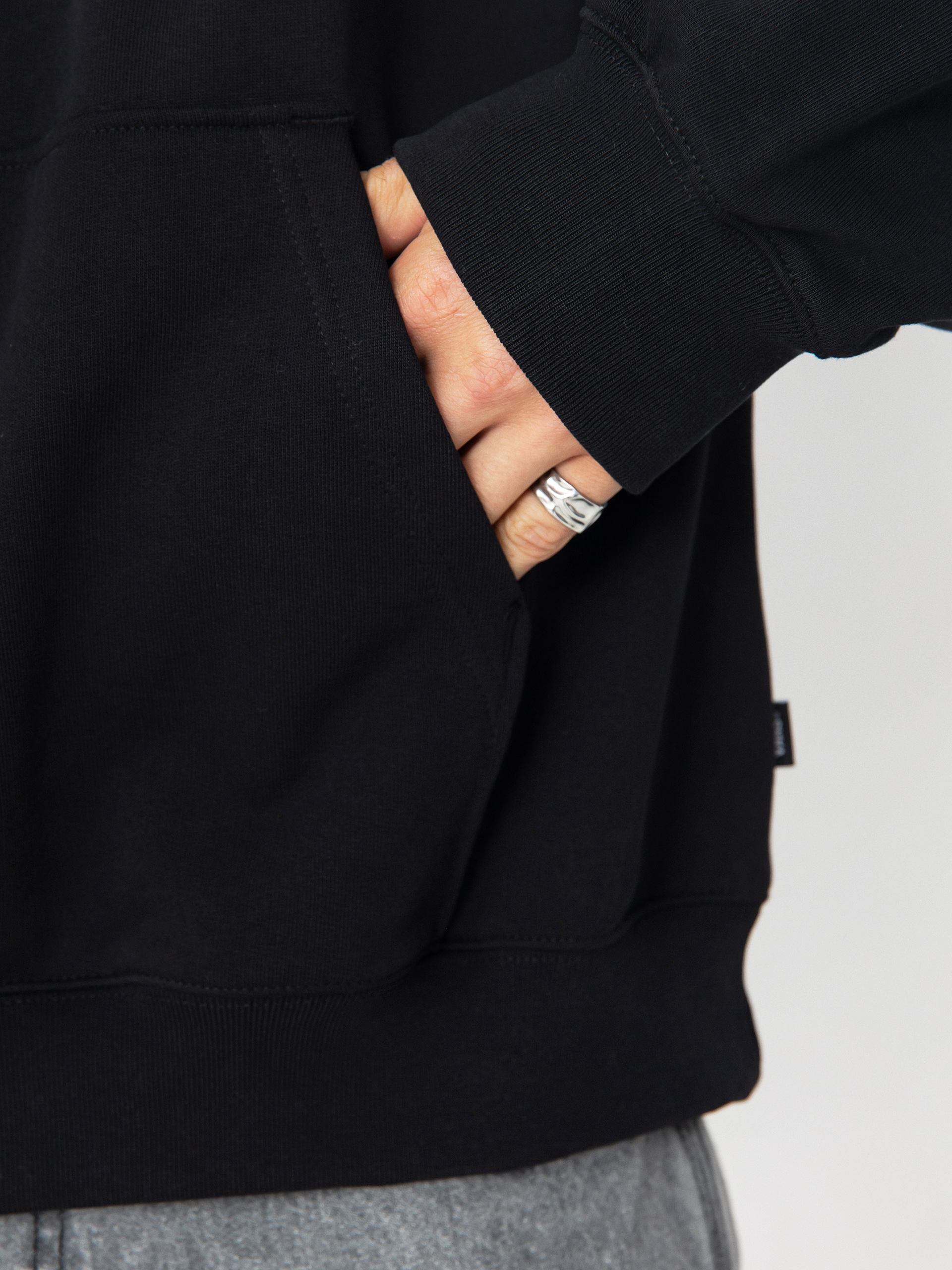 Hanorac cu glugă Vans Salton Loose Ft HD (black)