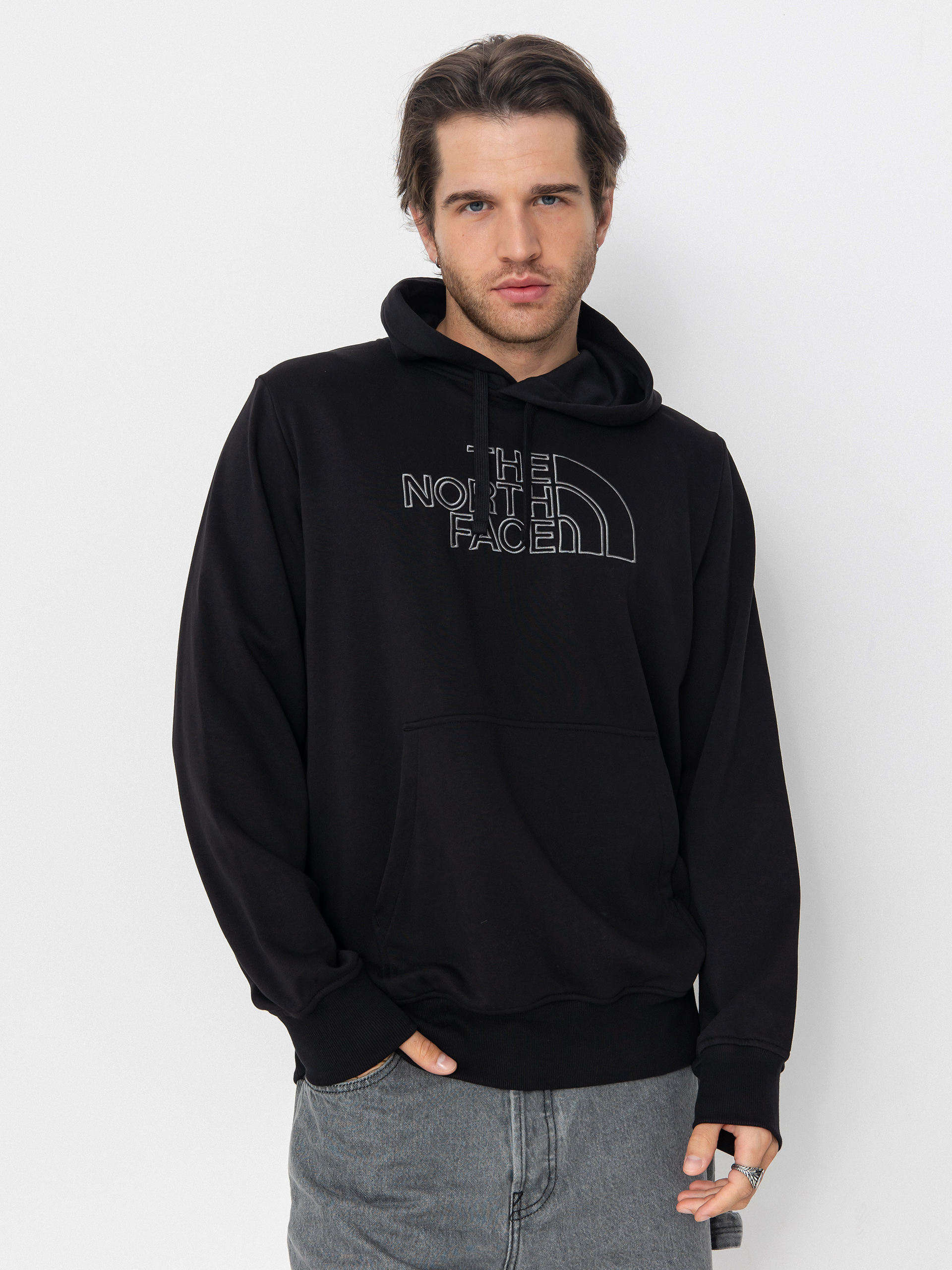 Hanorac cu glugă The North Face DrePeak Light Regular HD (tnf black/smoked pearl)