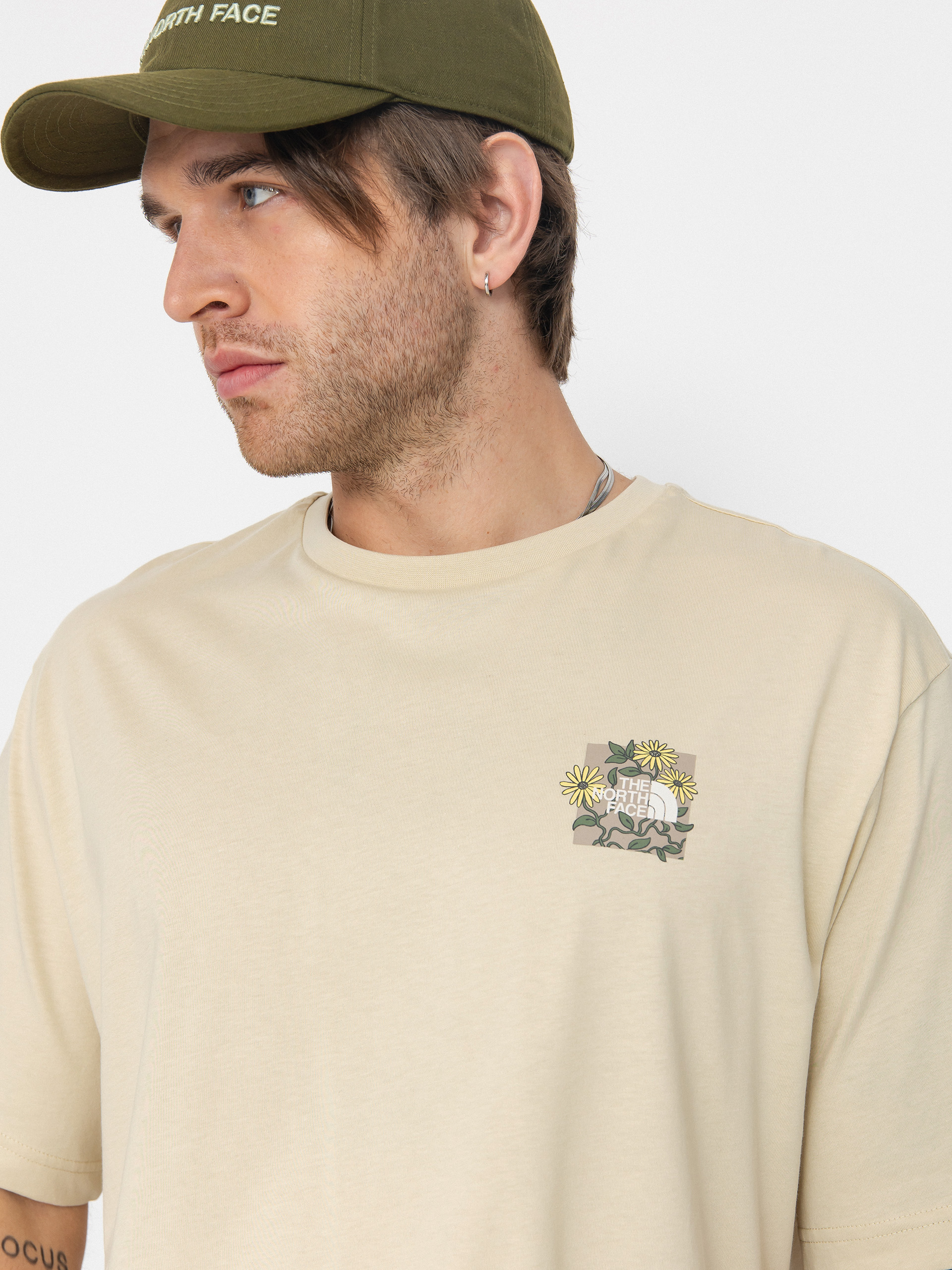 Tricou The North Face Connected Relaxed Graphic (gravel)