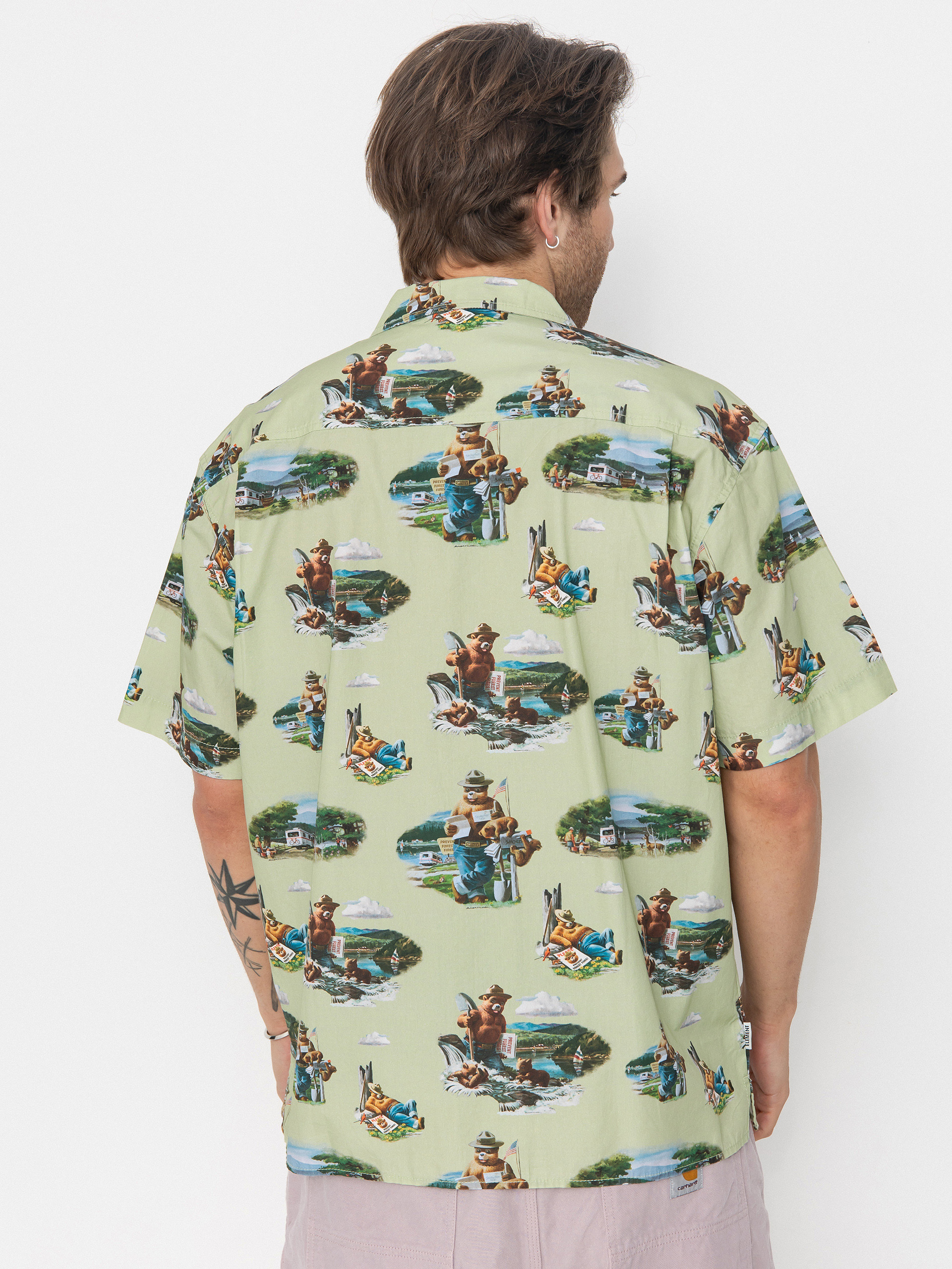 Cămașă Element Sbxe Camp (oyster gray)