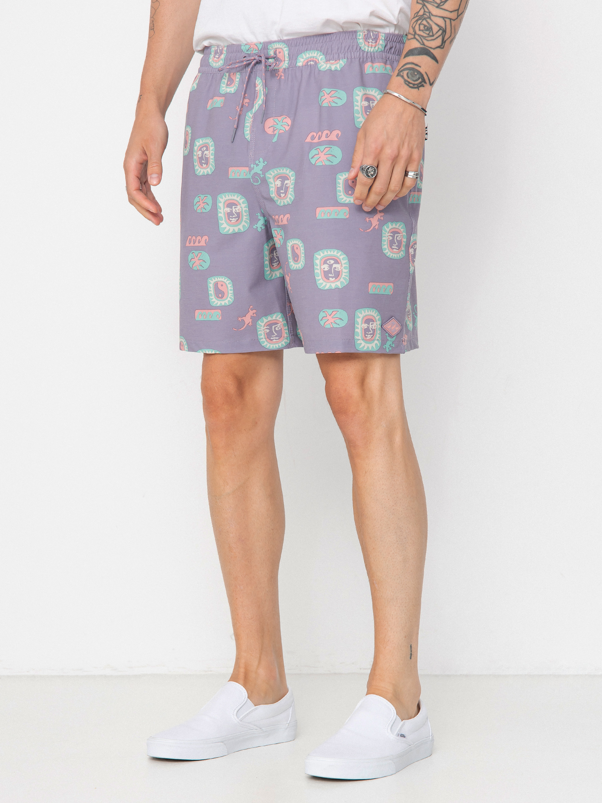 Pantaloni scurți Billabong Wasted Times (purple ash)