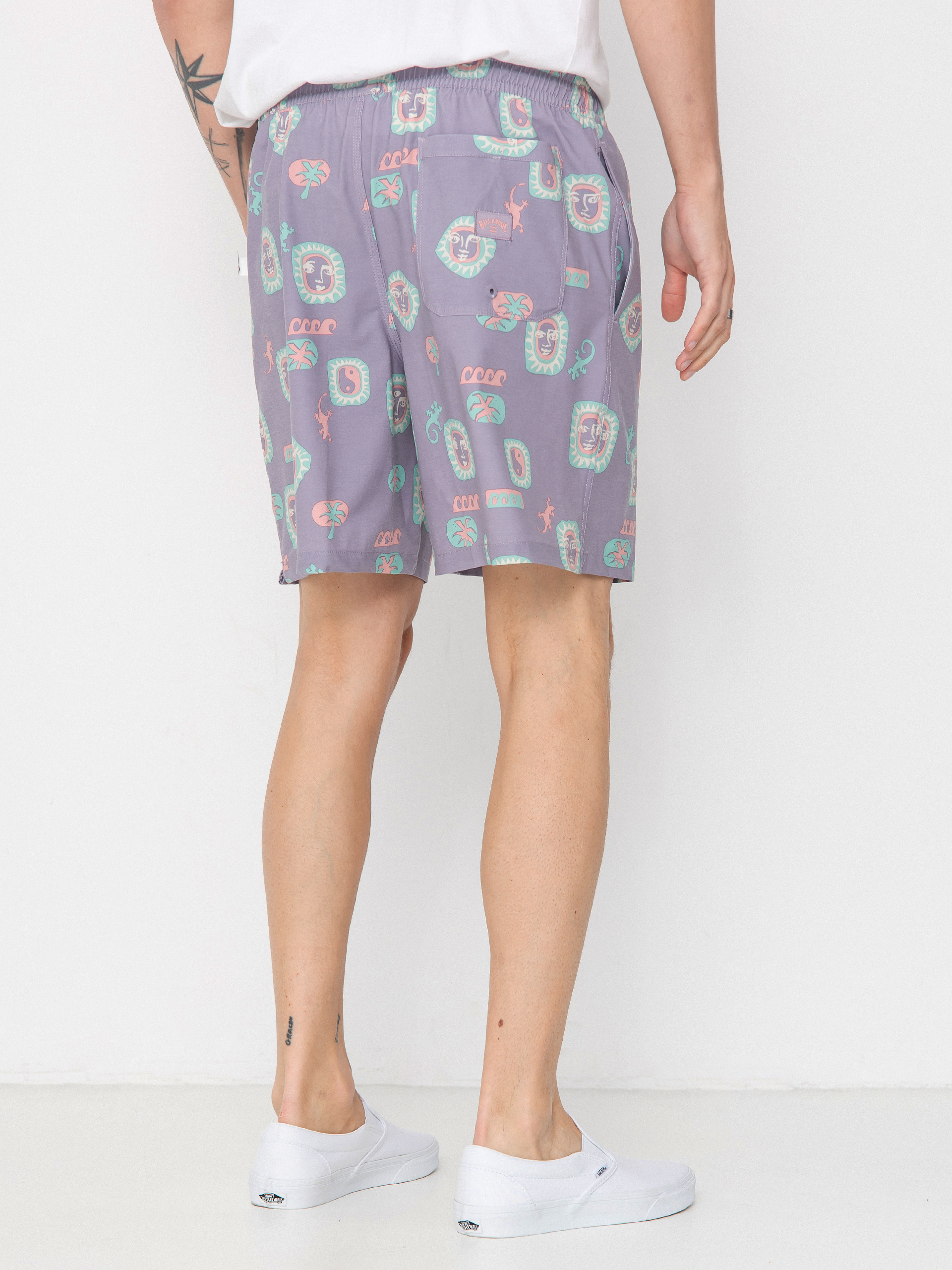 Pantaloni scurți Billabong Wasted Times (purple ash)