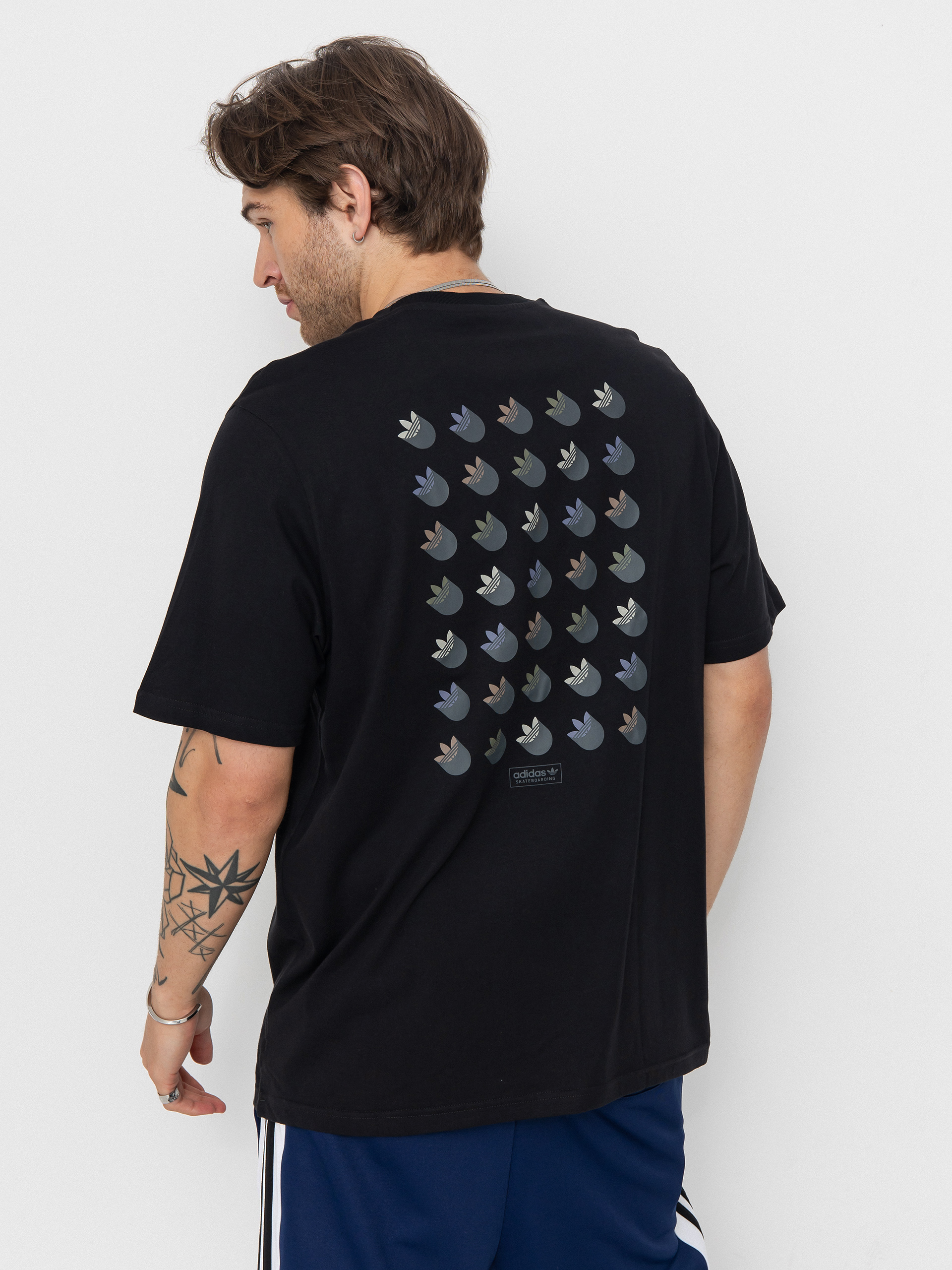 Tricou adidas Skate Tr Shd (black/olistr)
