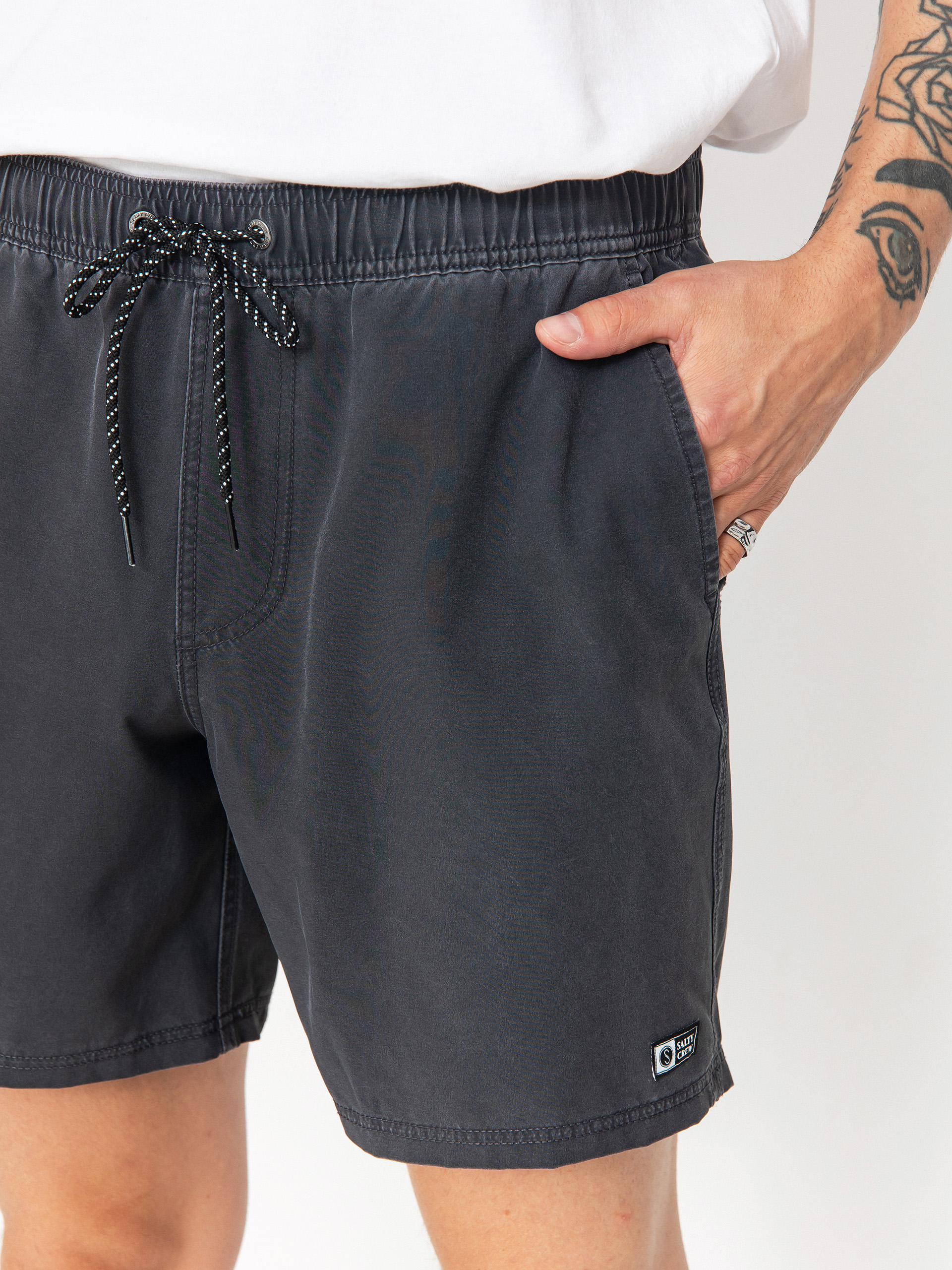 Pantaloni scurți Salty Crew Seadog Volley (black)