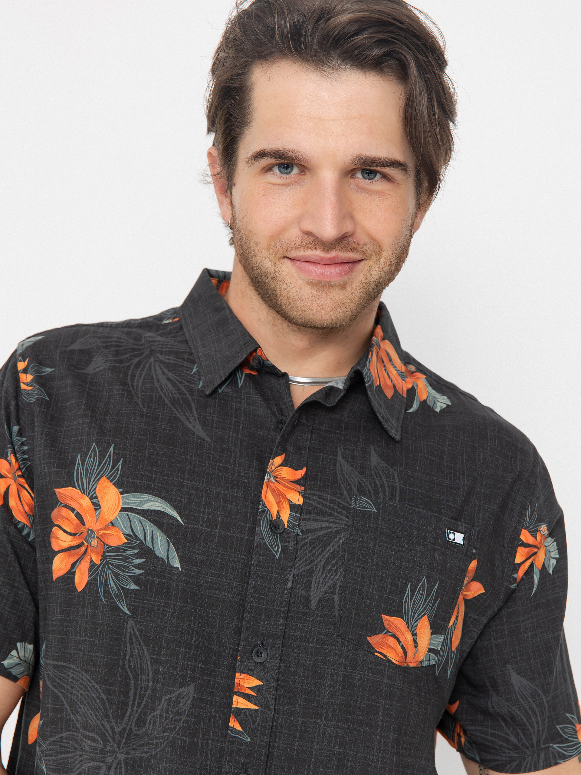 Cămașă Salty Crew Bloomin (black)