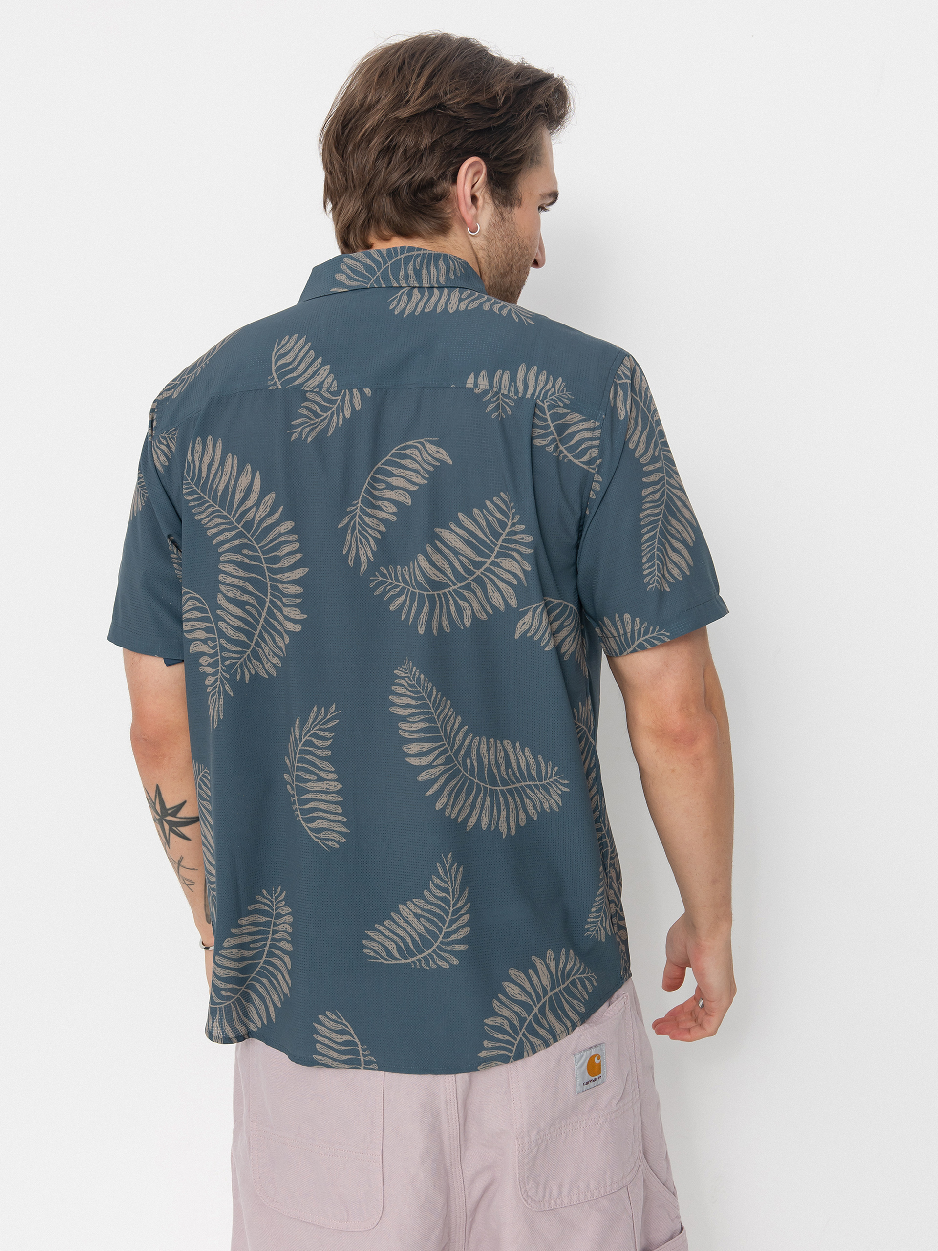 Cămașă Salty Crew Stringer Perf Tech (bluefin)