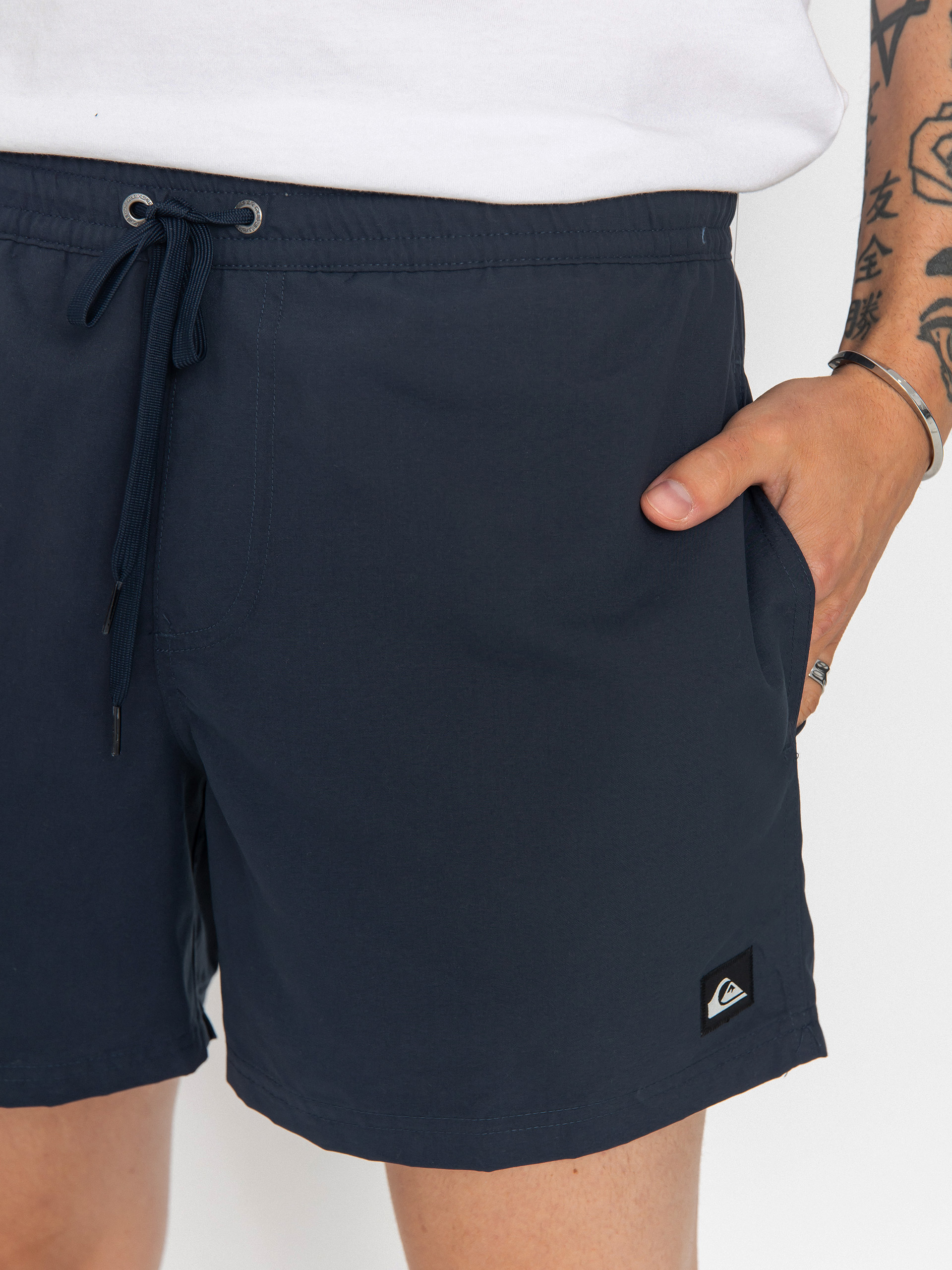 Pantaloni scurți Quiksilver Everyday Solid Volley 15 (dark navy)