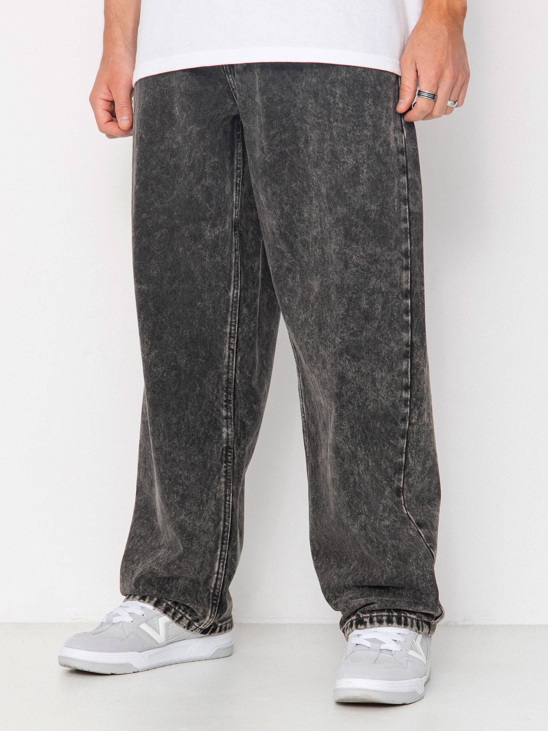 Pantaloni Vans Check 5 Baggy Denim (stonewash black)