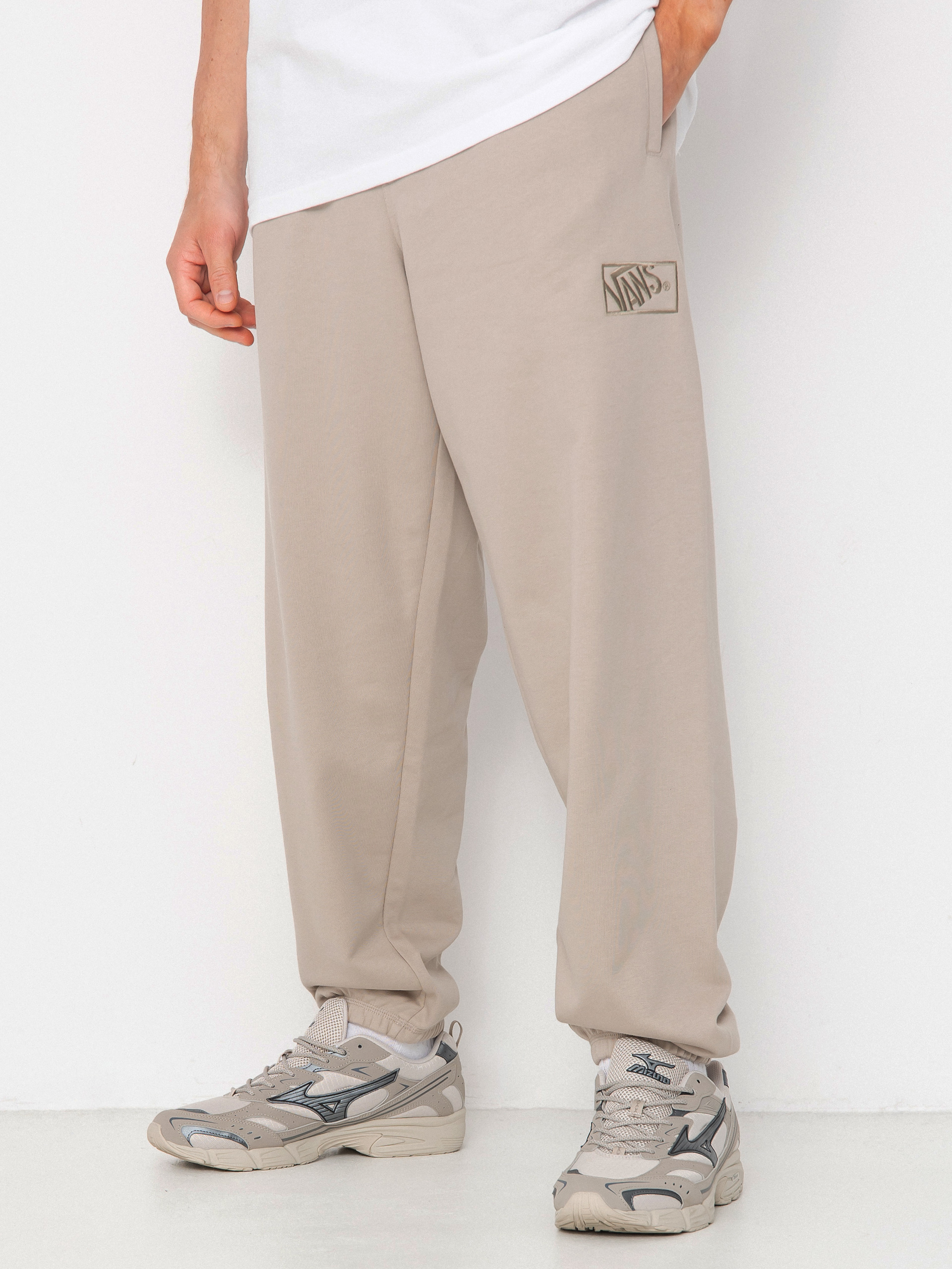 Pantaloni Vans Blocked Box Loose Sweatpant Ft (mushroom)
