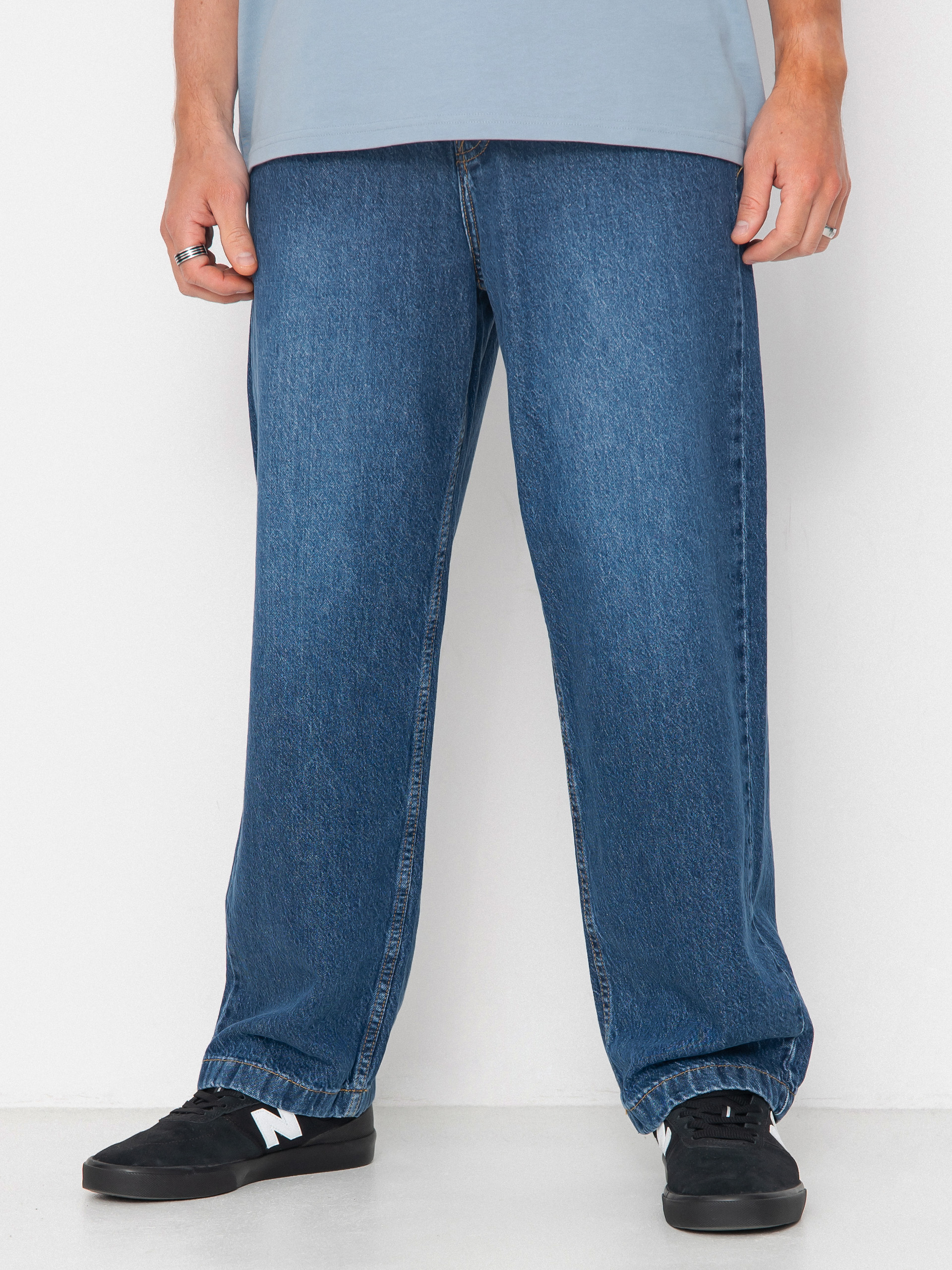 Pantaloni DC Worker Baggy Denim Rsi (stone indigo)