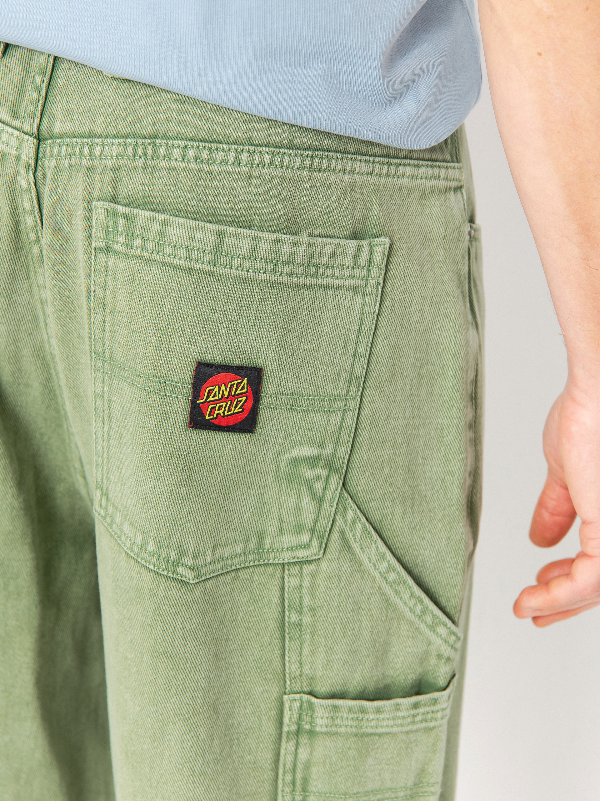 Pantaloni Santa Cruz Carpenter Big (iguana)