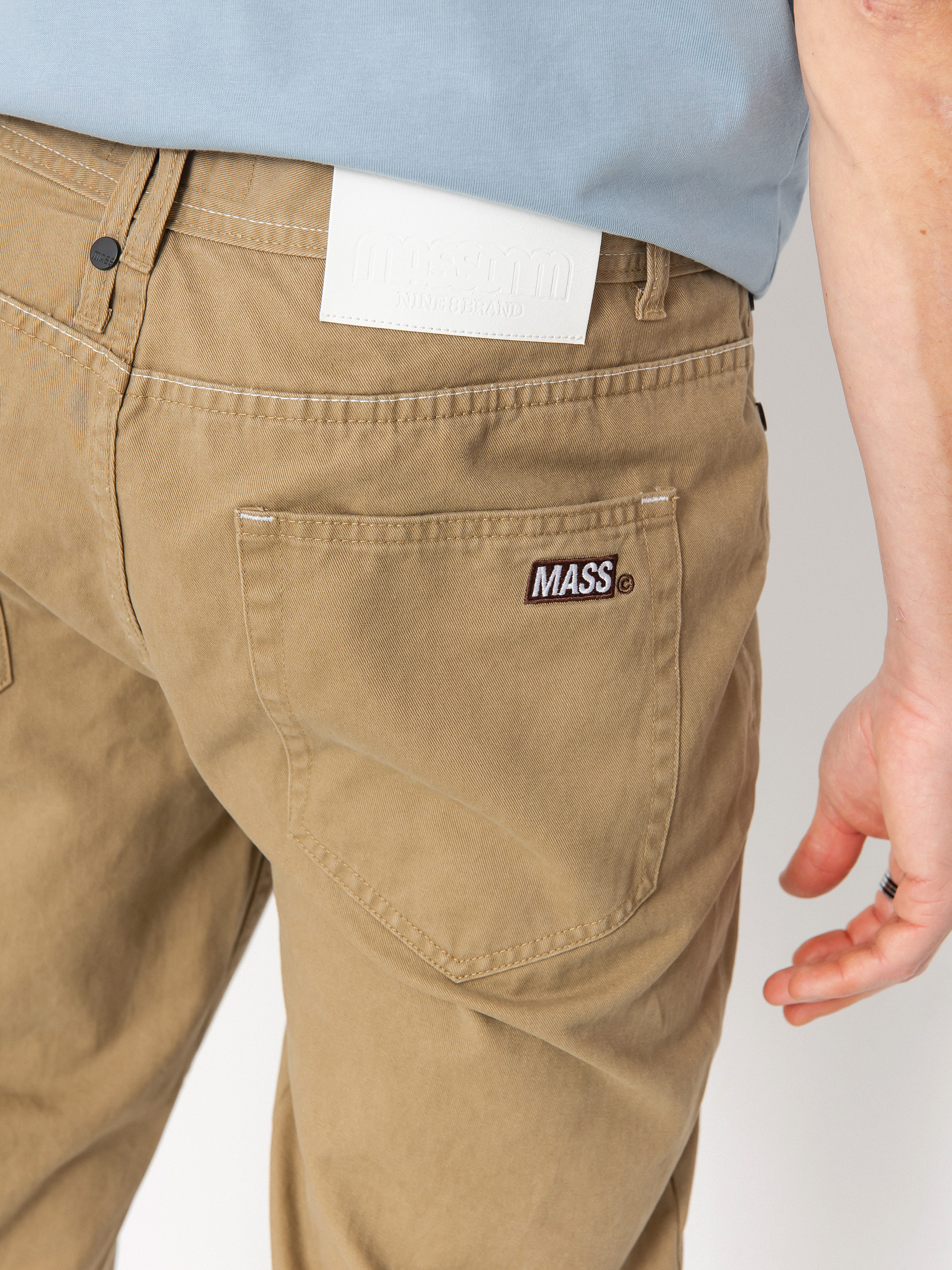 Pantaloni MassDnm Box (beige)