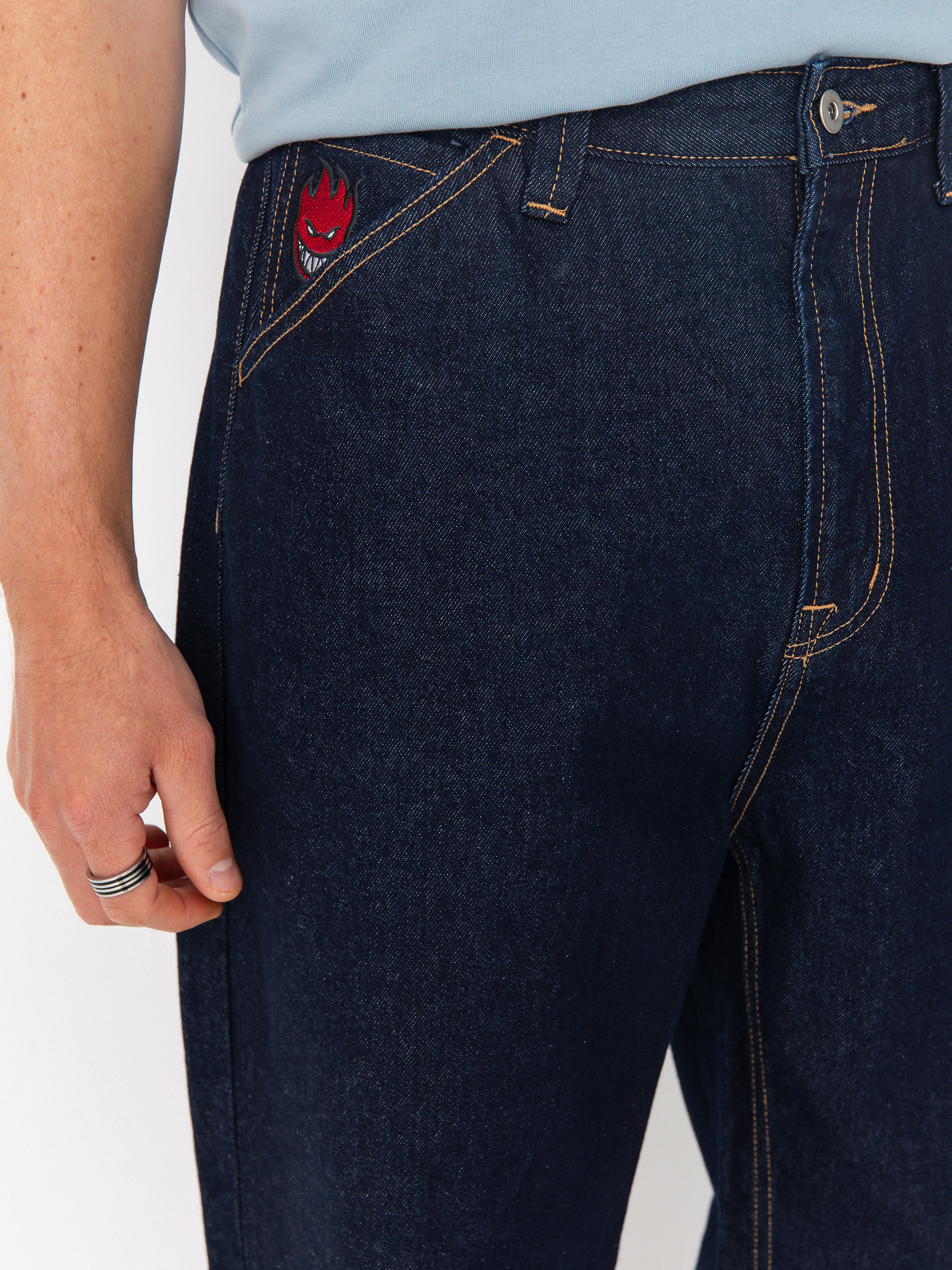 Pantaloni Spitfire Bighead Fill Denim (dark wash)