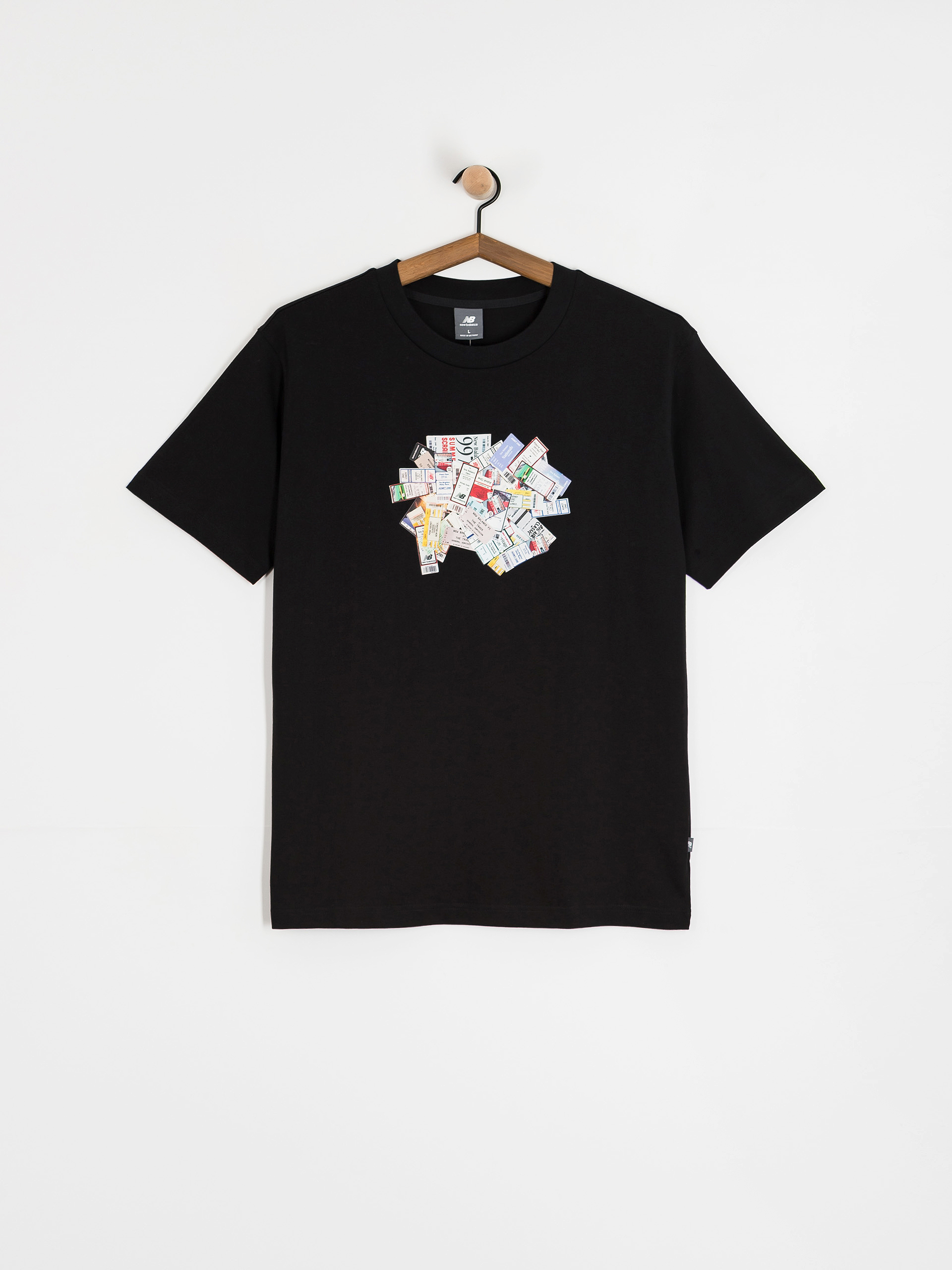 Tricou New Balance Athletics Ticket (black)