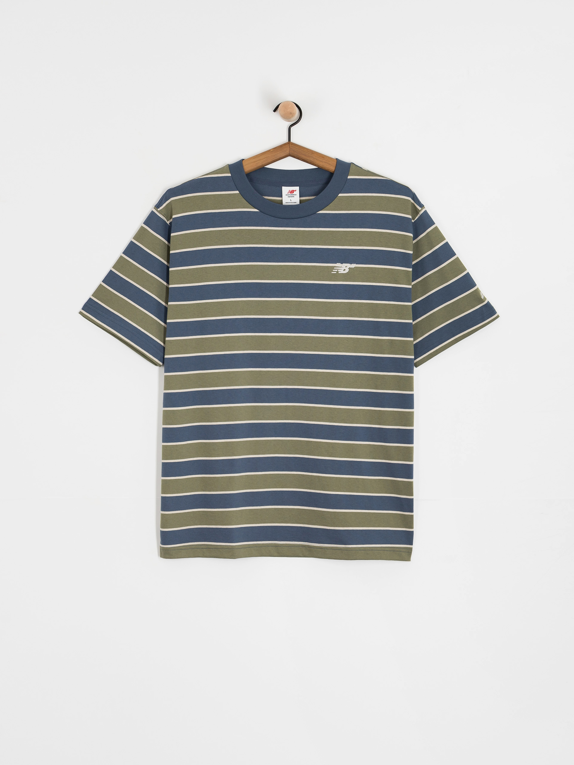 Tricou New Balance Numeric Thin Stripe (blue)