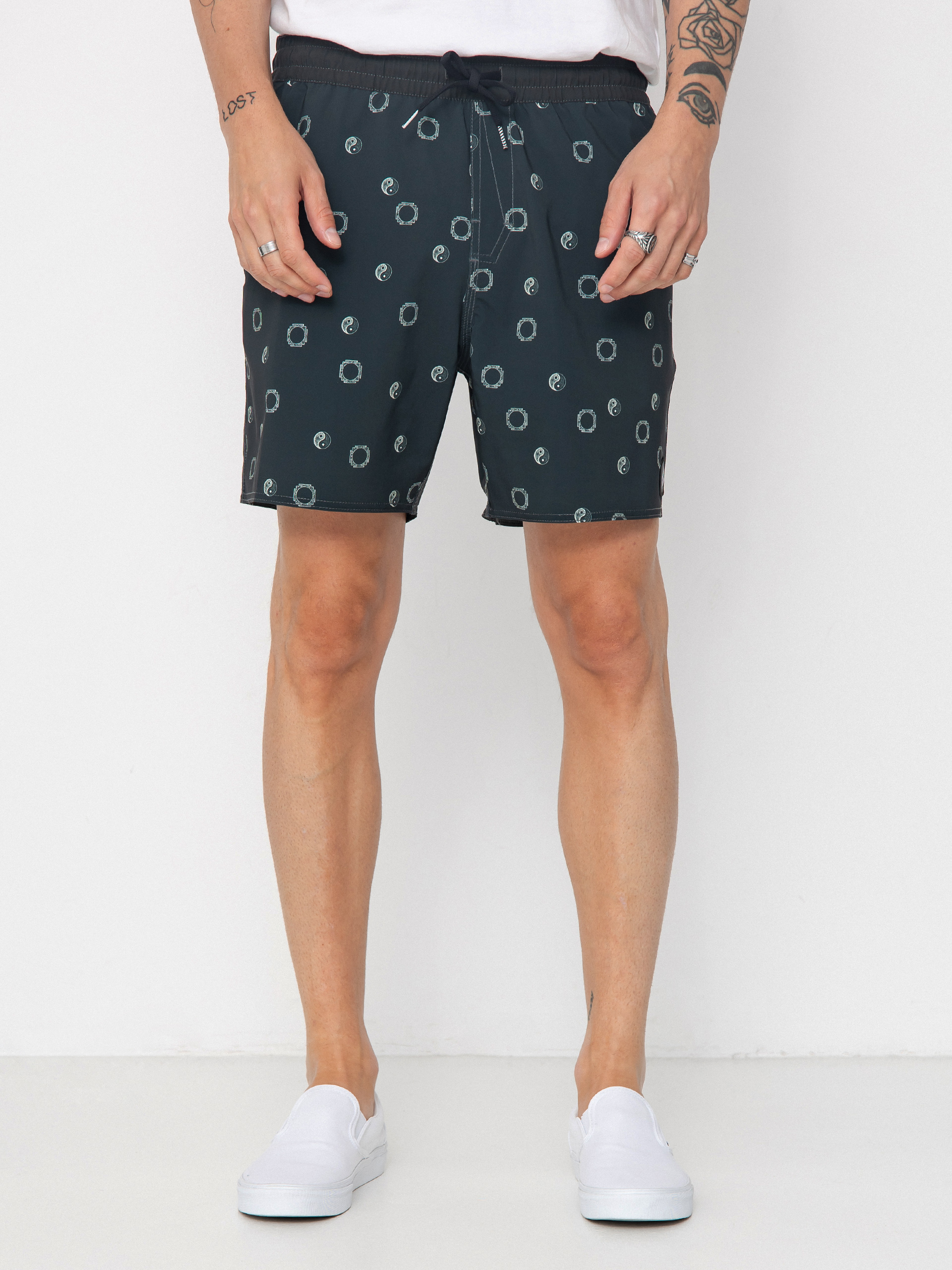 Pantaloni scurți Volcom Lido Print Trunk 16 (stealth)