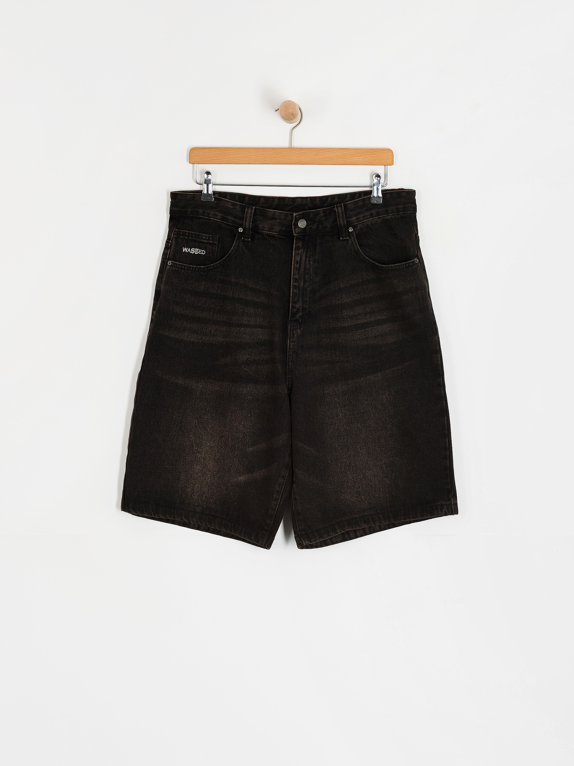 Pantaloni scurți Wasted Paris Sandblast Casper (faded black)