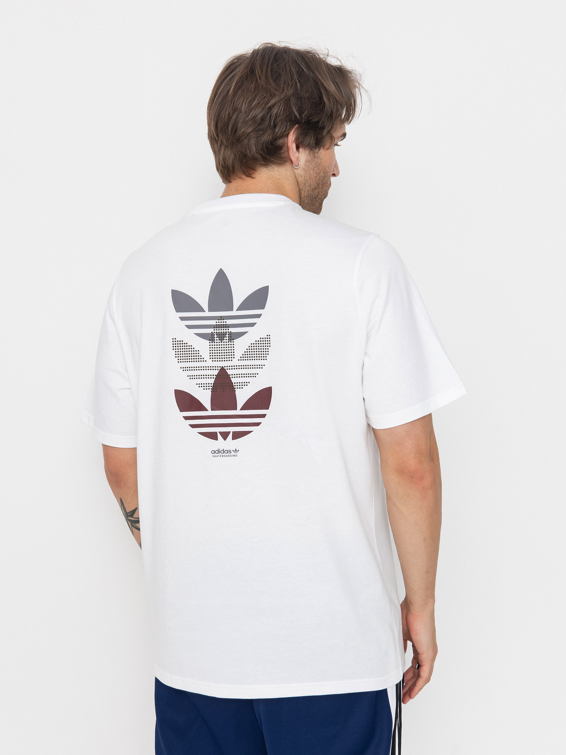 Tricou adidas Skate Tr Tre (white/shared)