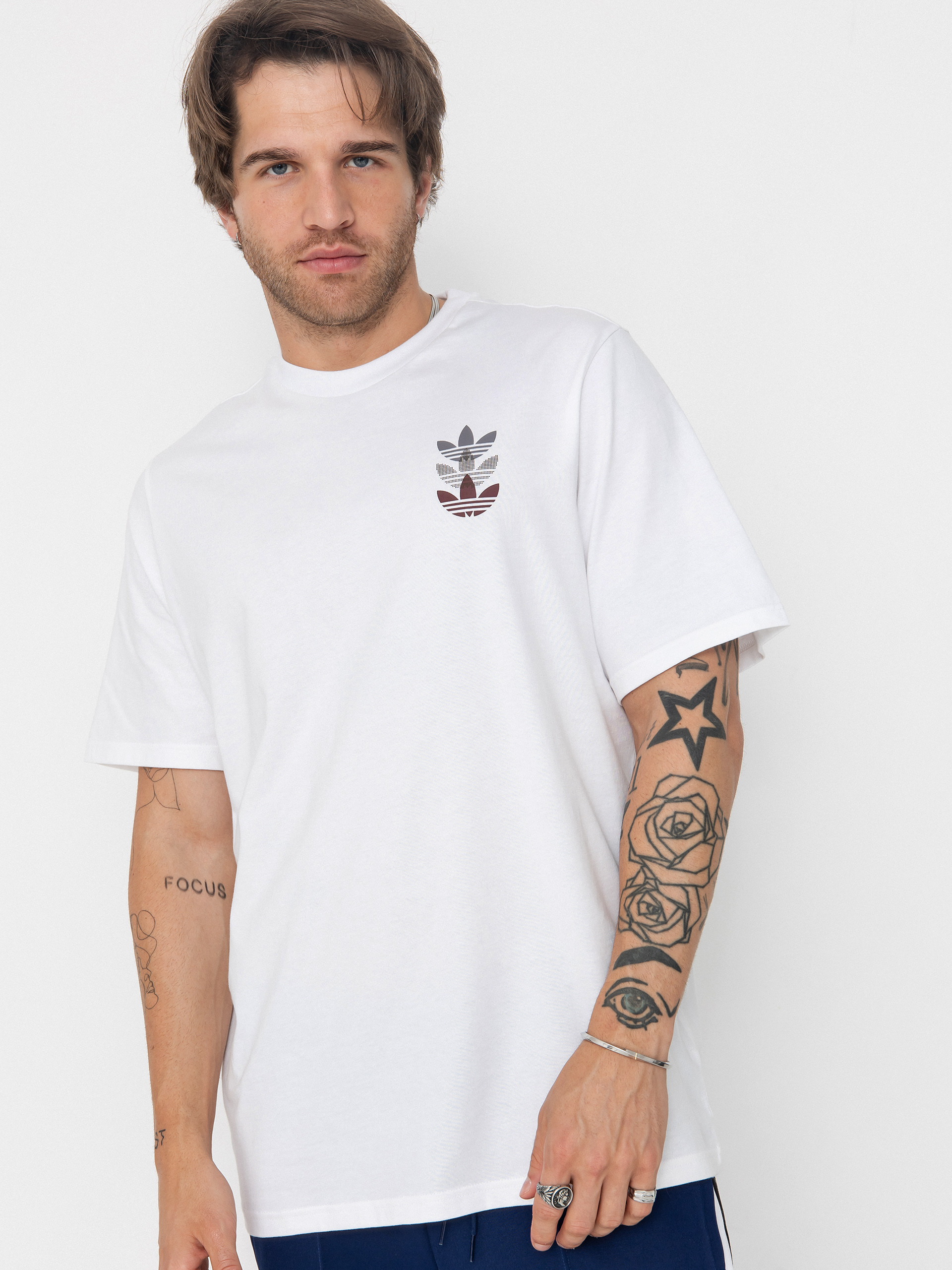 Tricou adidas Skate Tr Tre (white/shared)