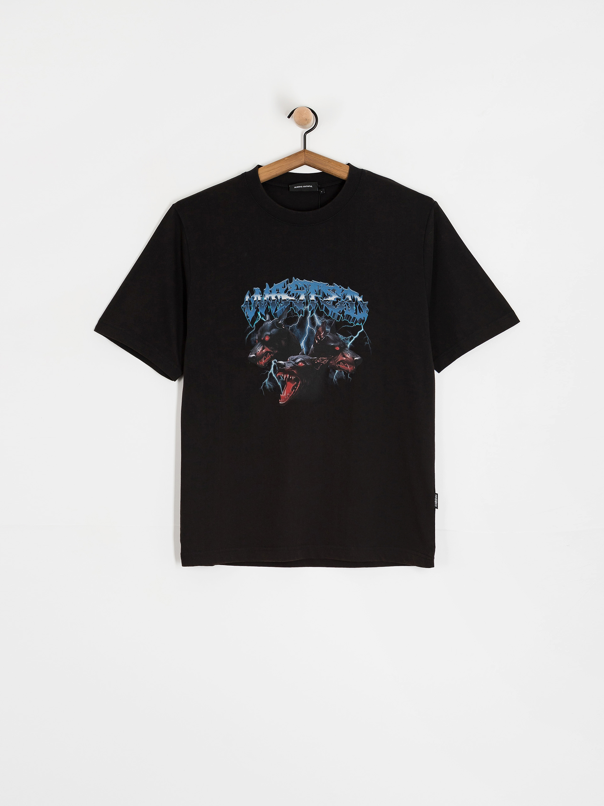 Tricou Wasted Paris Orthos (faded black)