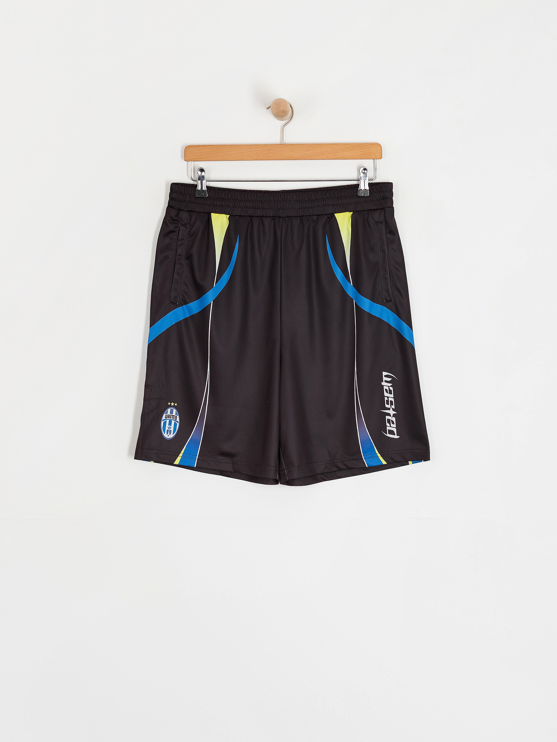 Pantaloni scurți Wasted Paris Ambrosiana Football (black)